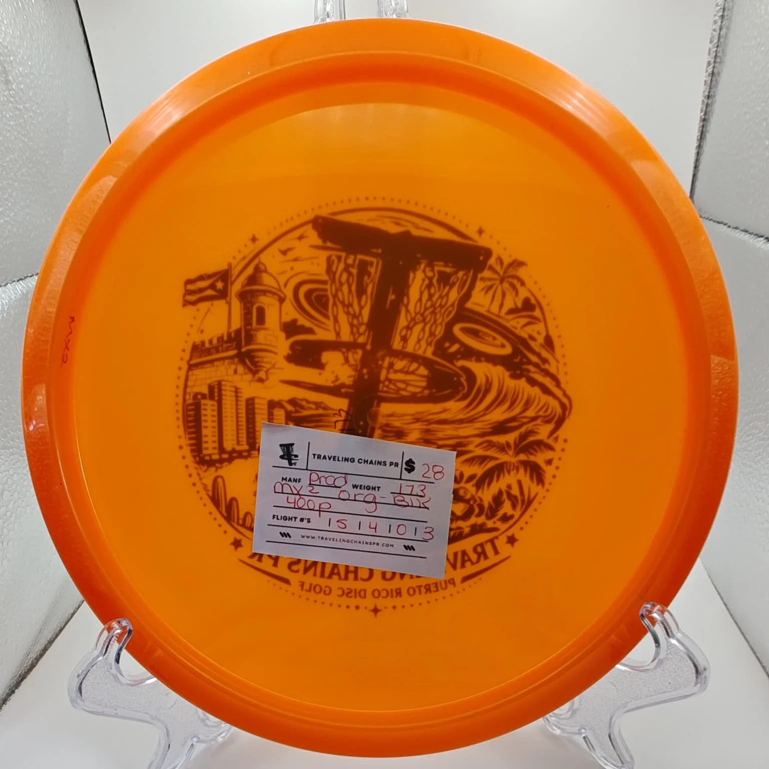 Prodigy Disc MX2 GLOW Orange Black Foil 173g back.jpeg