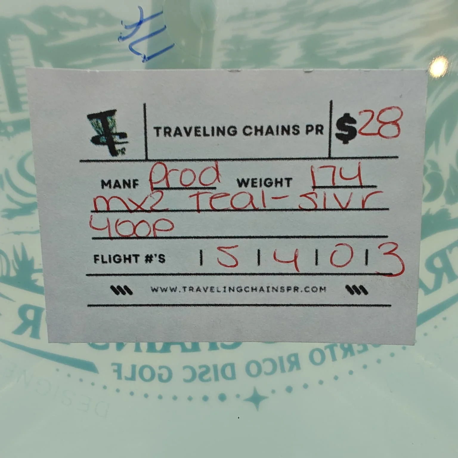 Prodigy Disc MX2 GLOW Teal Silver Foil 174g sticker.jpeg