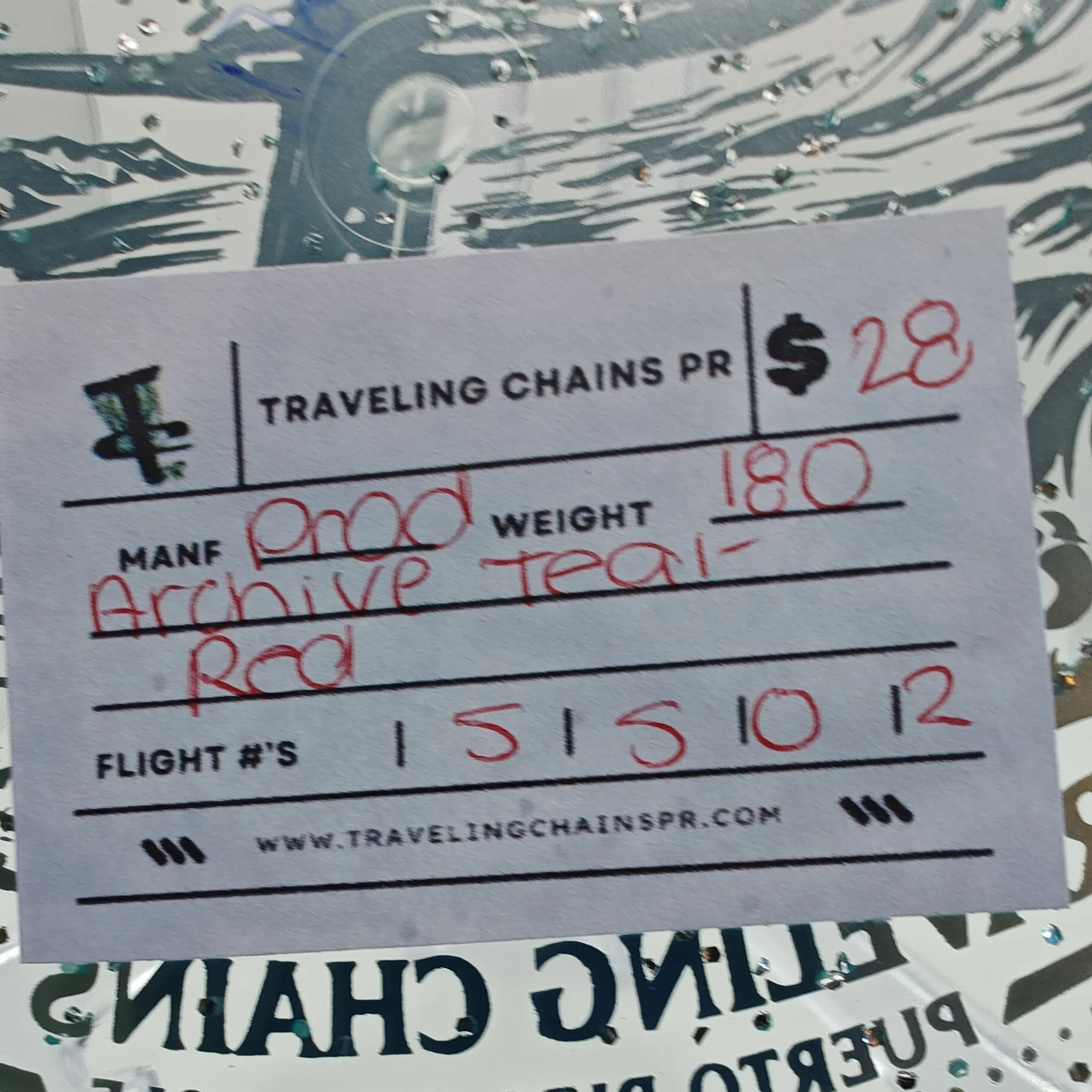 Prodigy Disc Archive Teal Red Foil 180g sticker.jpeg