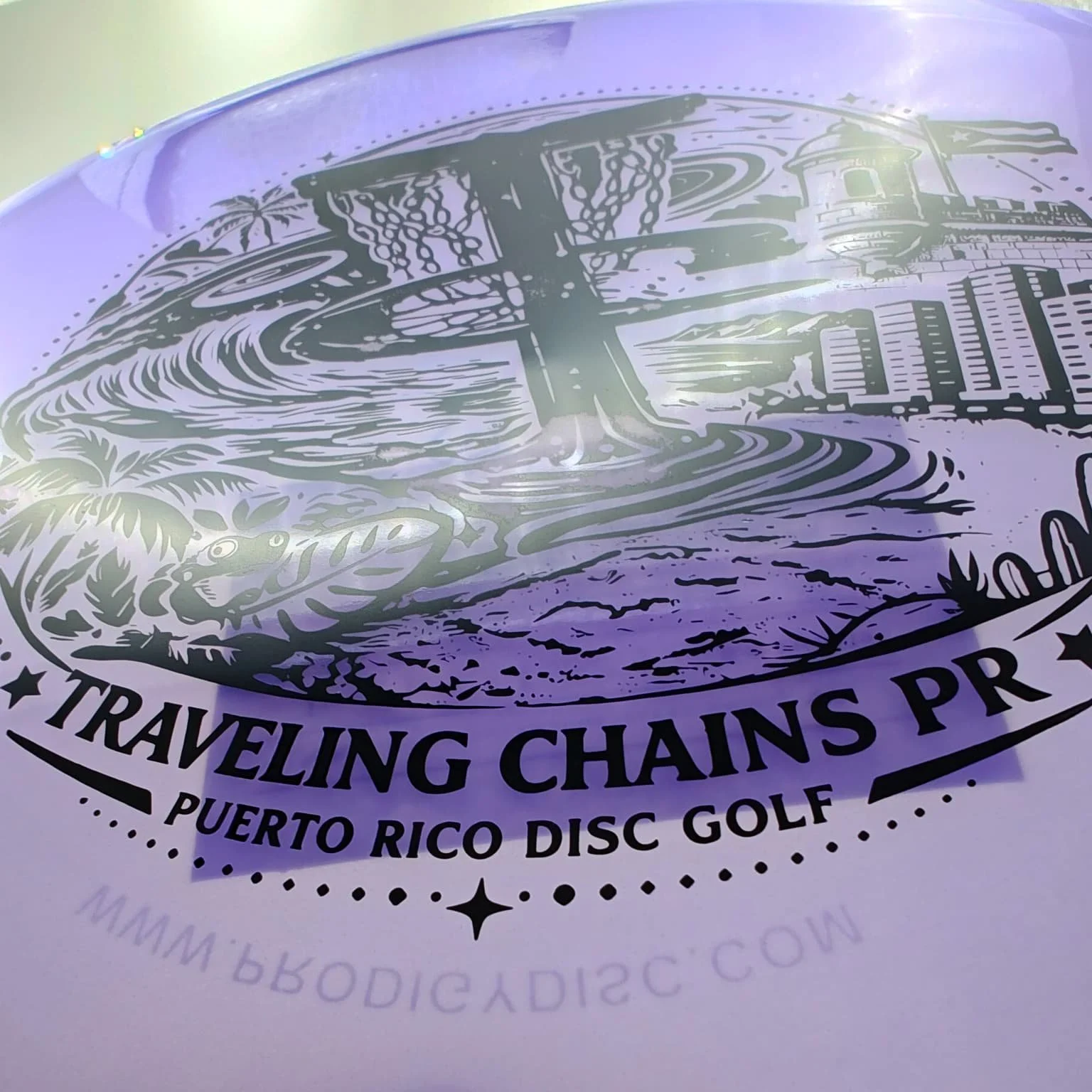 Prodigy Disc MX2 GLOW Purple Black Foil 175g detail.jpeg