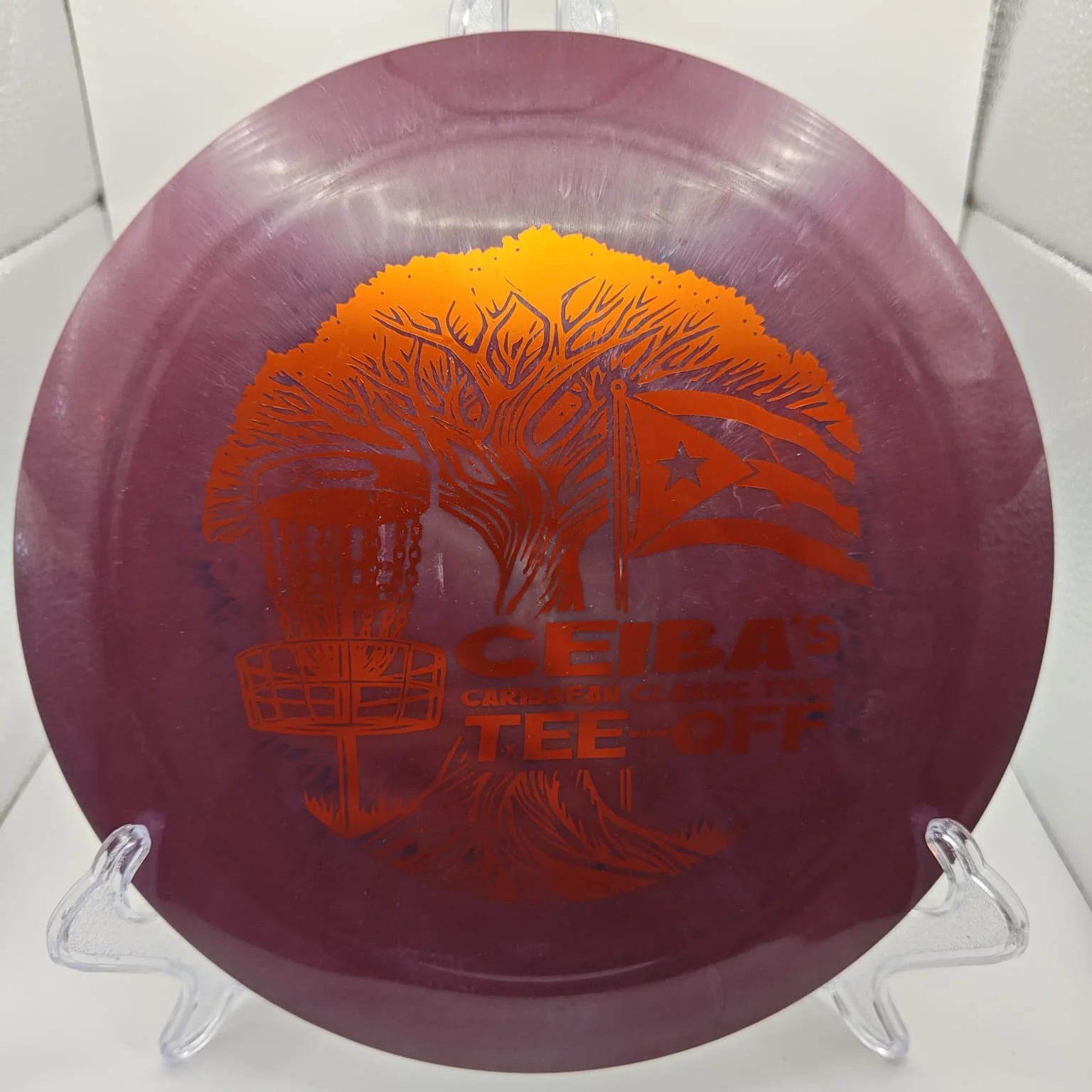Prodigy Disc D3 Ceiba Purple Reblend Orange Foil 173g