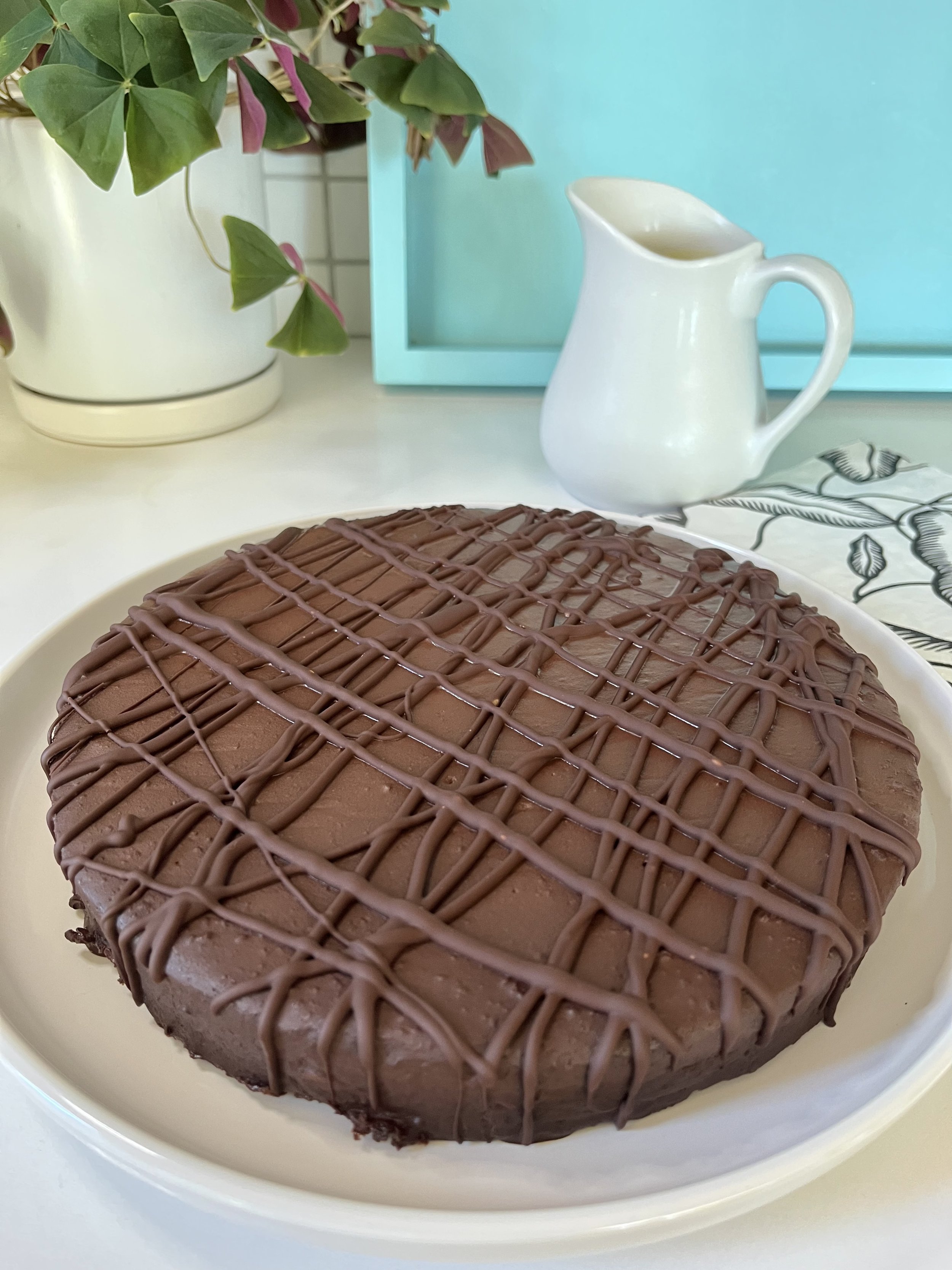 Chocolate Bomb Truffle Torte