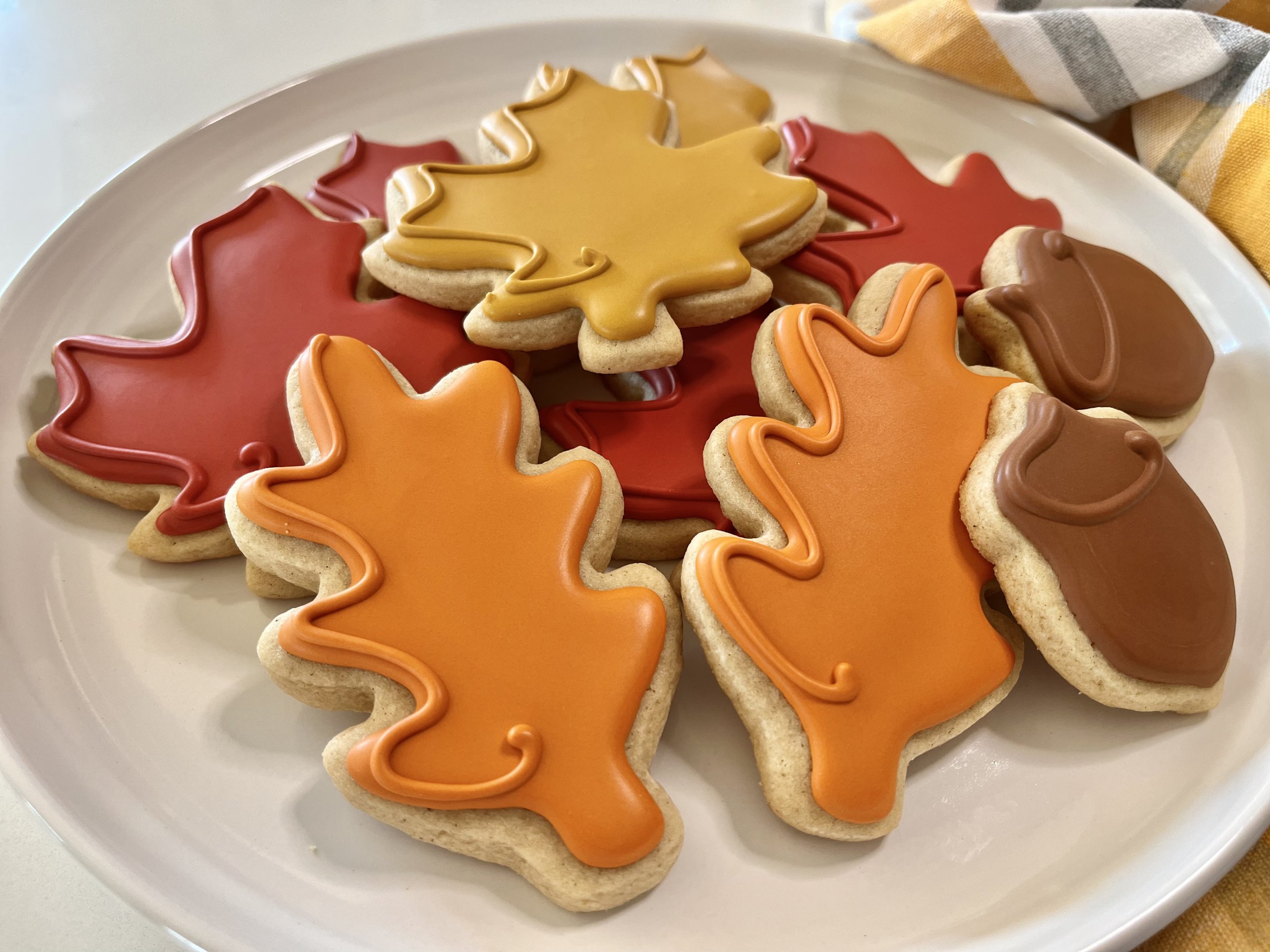 Autumn Spice Cutout Cookies