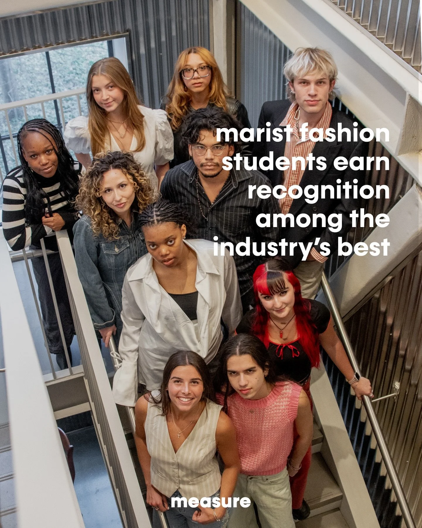 Prestigious scholarships such as @fashionscholarshipfund and @cfda help provide critical access, funding, and connections, helping students break into the fashion industry regardless of background. This year, 11 Marist fashion students were recognize