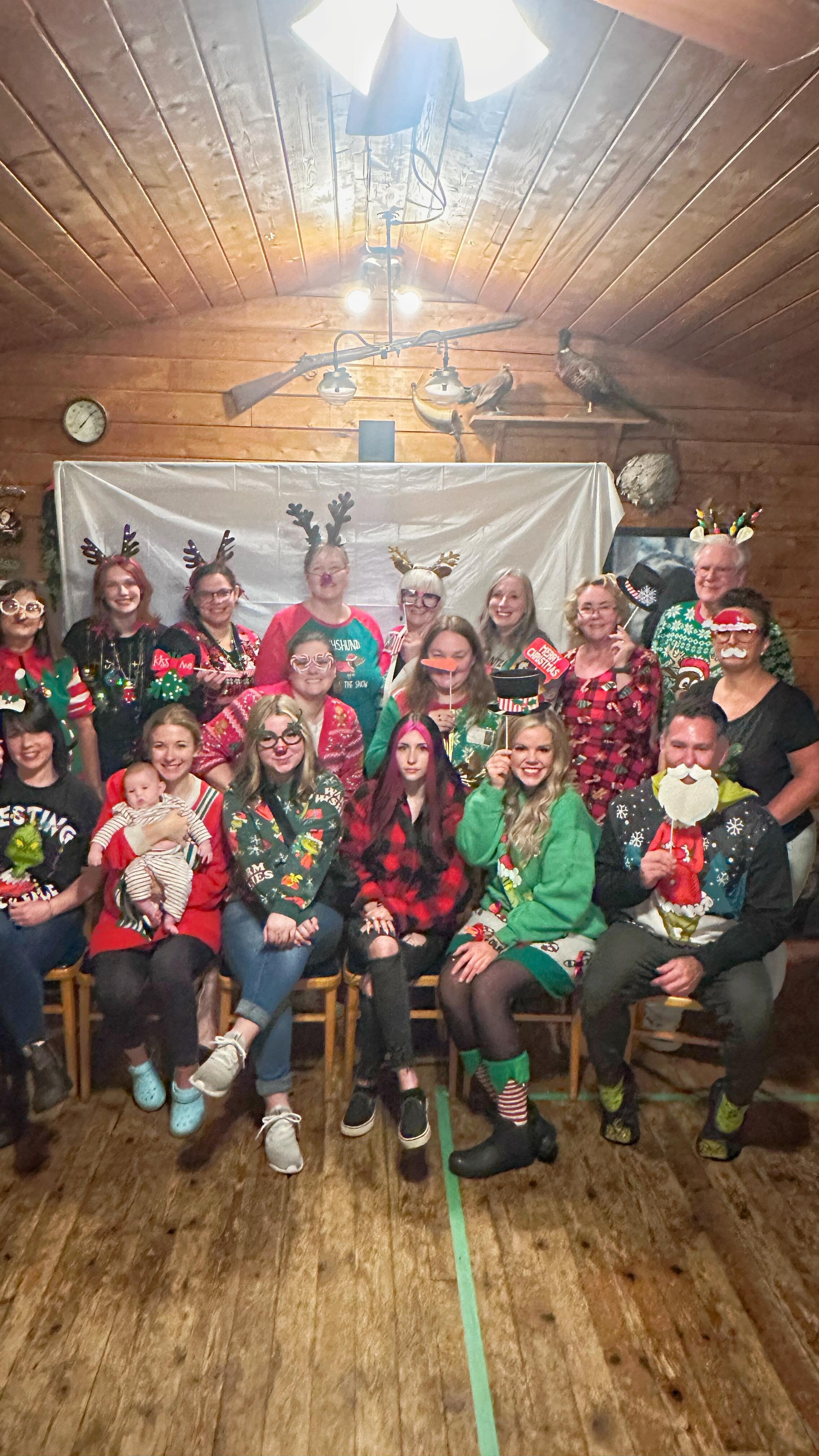 #christmasparty #msquaredventures #workfamily #leadership #risebyliftingothers #m2cleaning