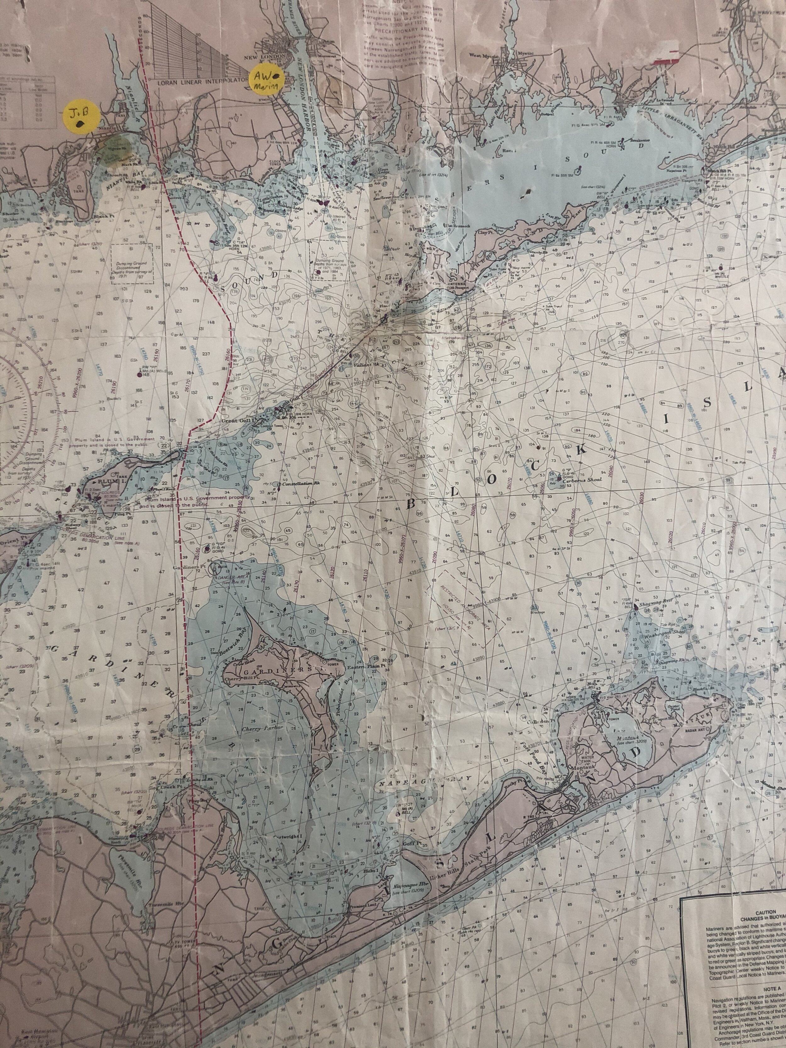 WICC Bluefish Tournament Map — Greatest Bluefish Tournament on Earth