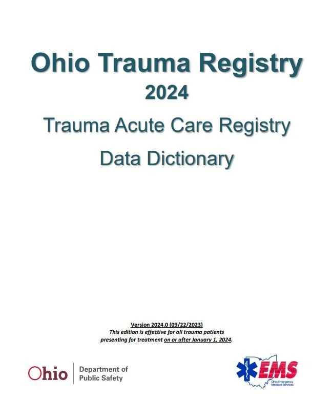 Trauma Registry Data Dictionary — COTS