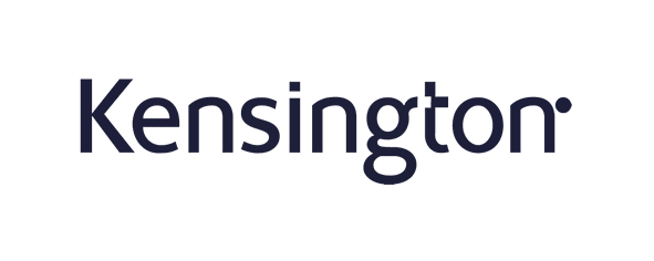 Das Bild zeigt das Wort "Kensington" in dunkler Schrift auf weißem Hintergrund.