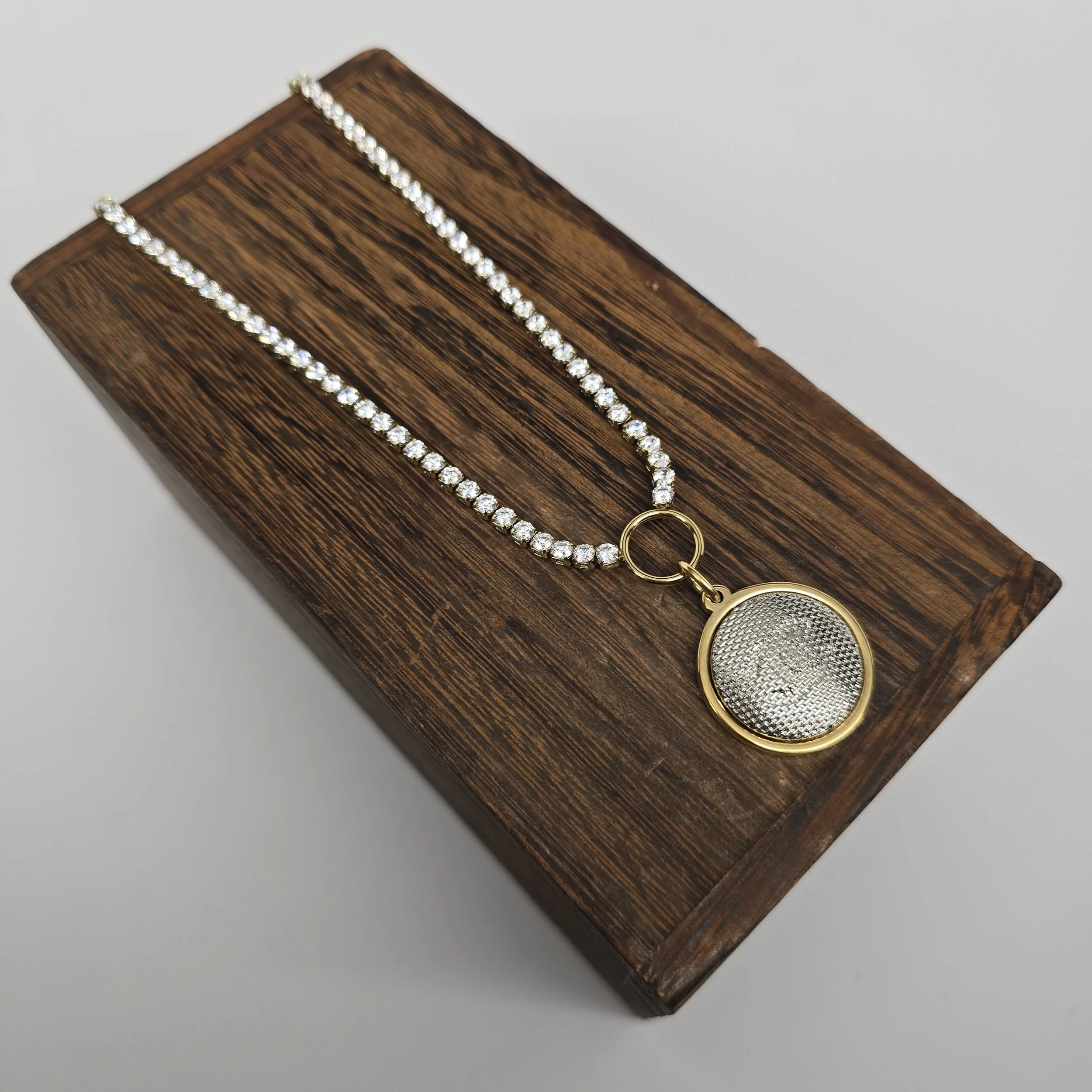 Celeste Lumière Tennis Necklace