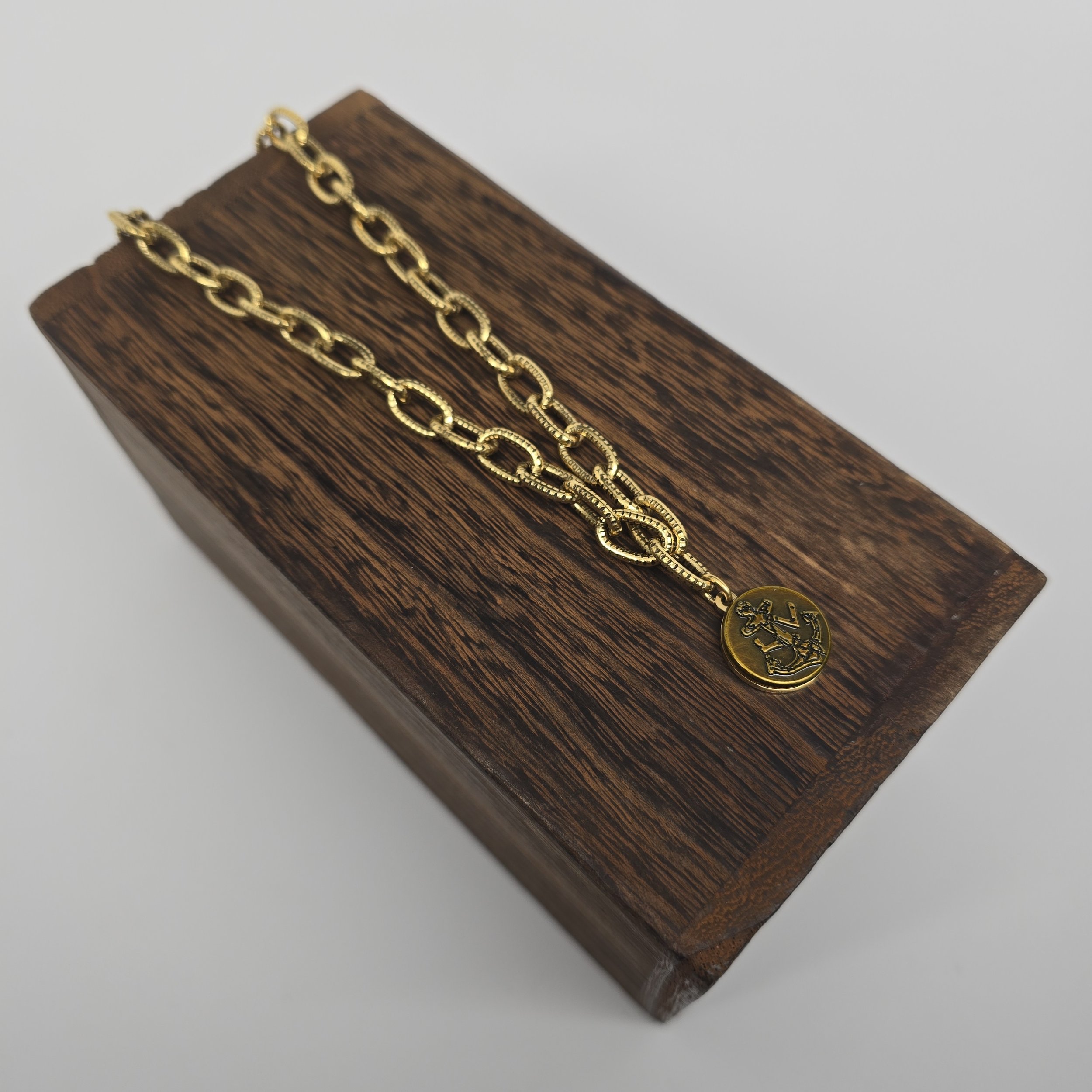 Vintage Anchor Medallion