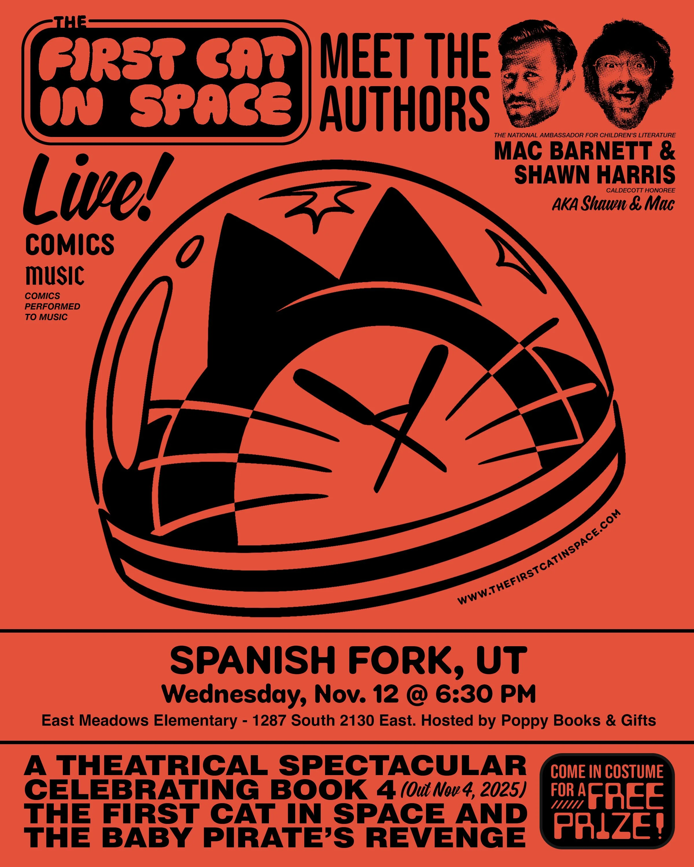 Author Event: Mac Barnett & Shawn Harris