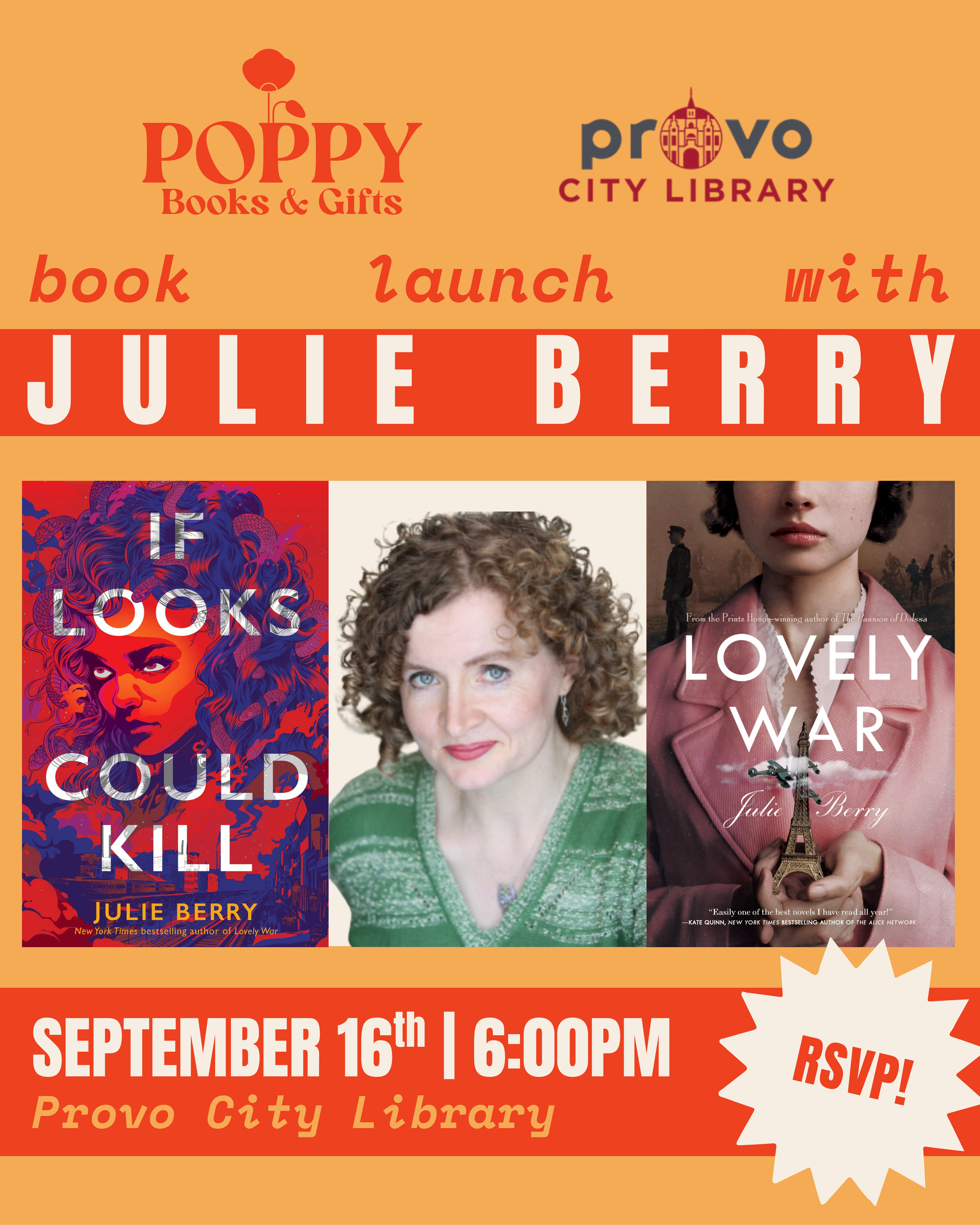 Author Event: Julie Berry