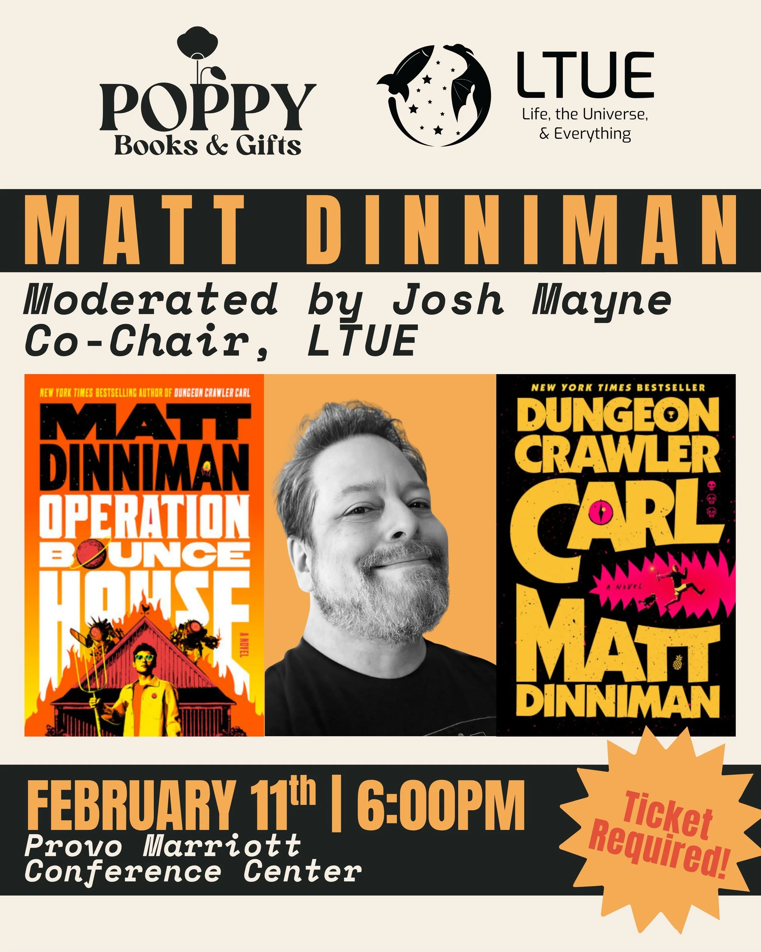 Author Event: Matt Dinninman