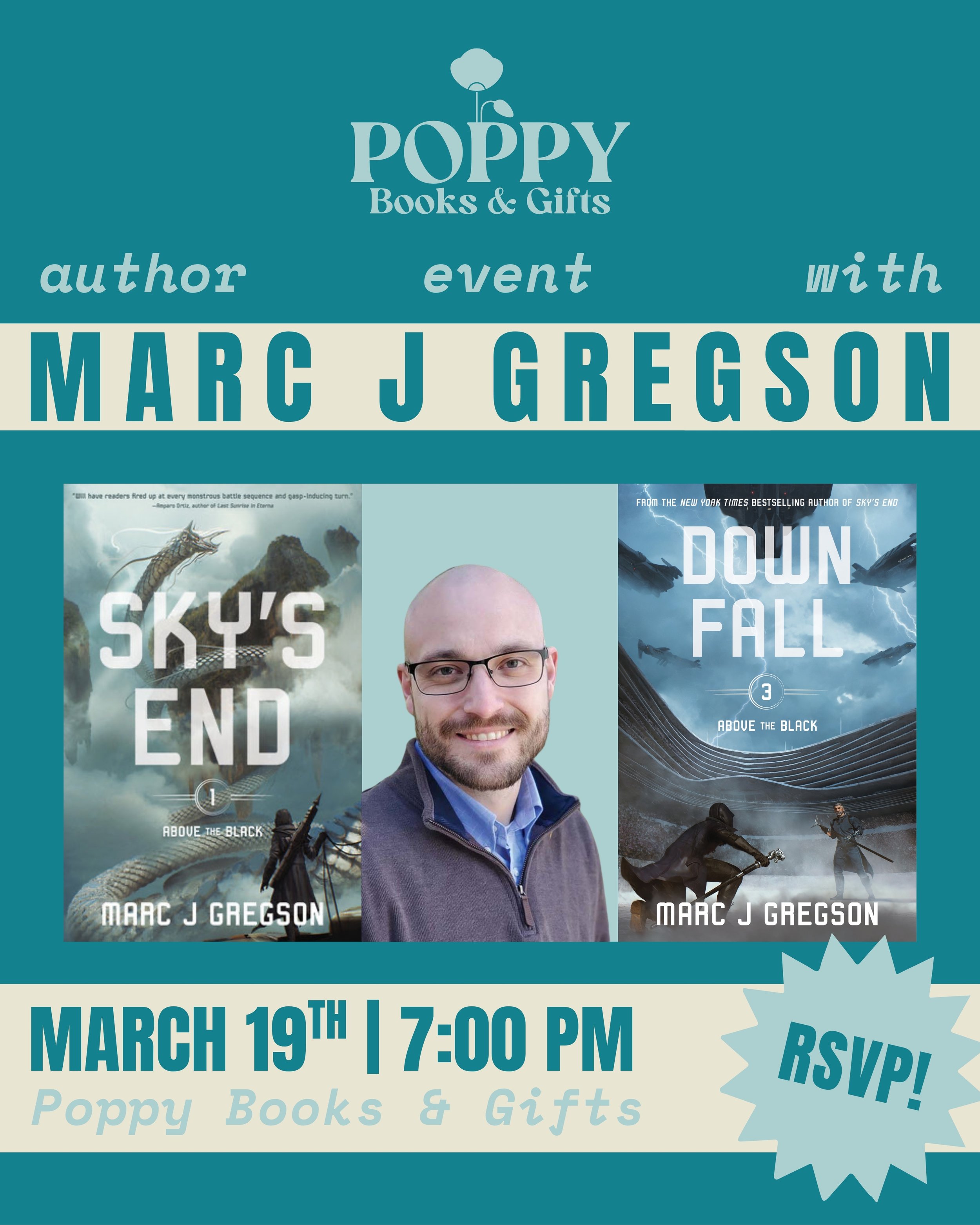 Author Event: Marc Gregson