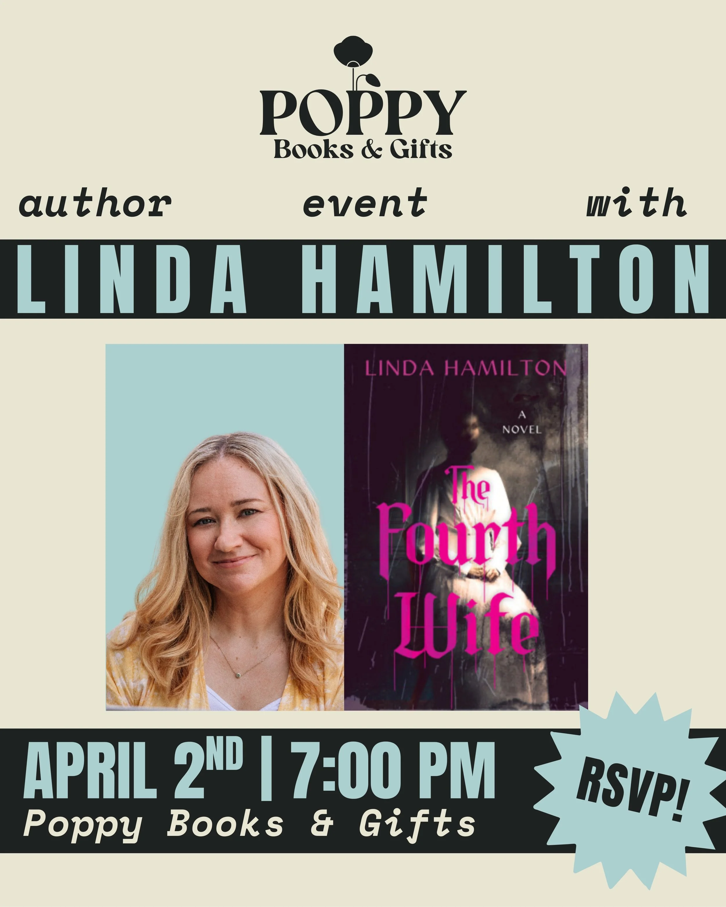 Author Event: Linda Hamilton