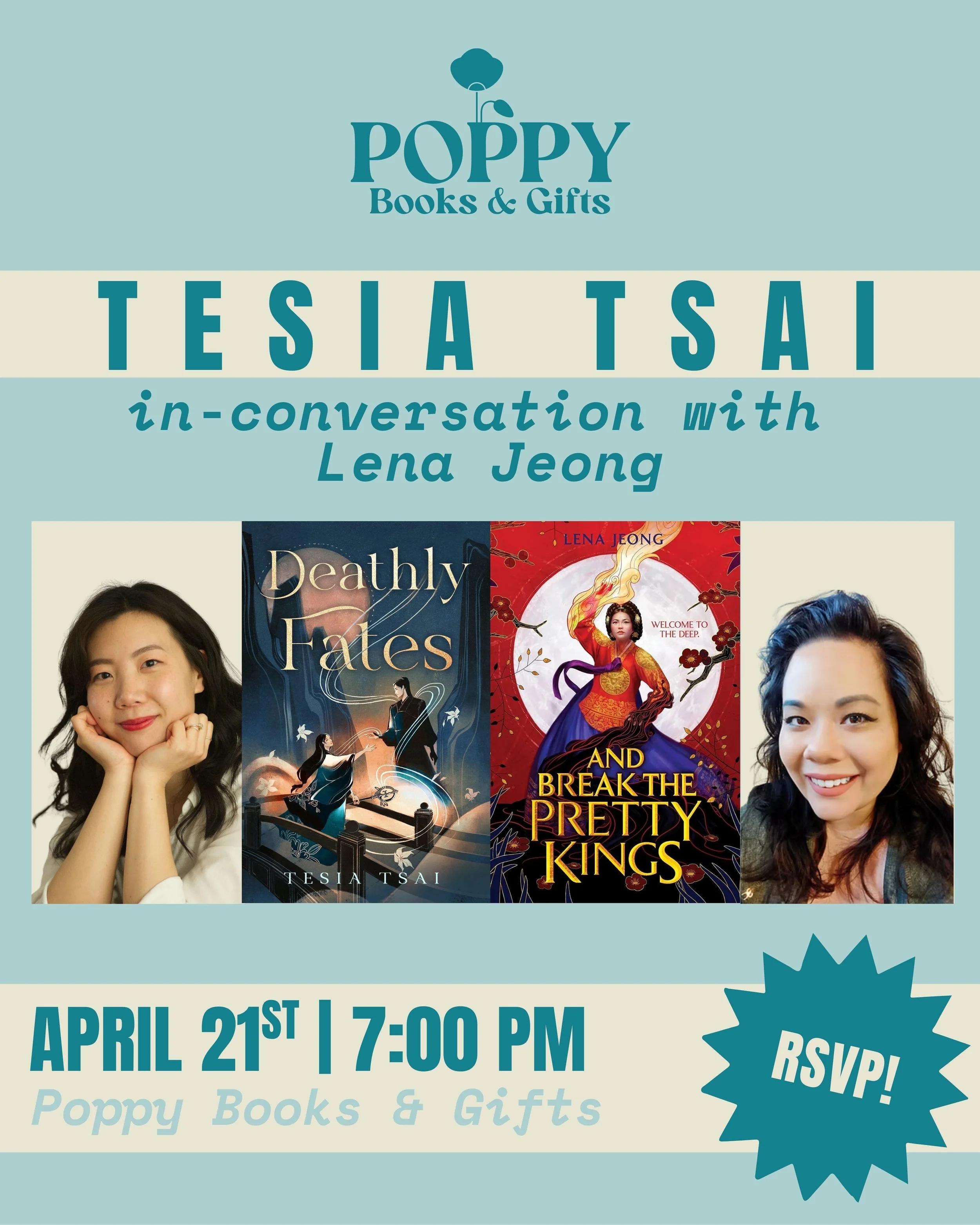 Author Event: Tesia Tsai 