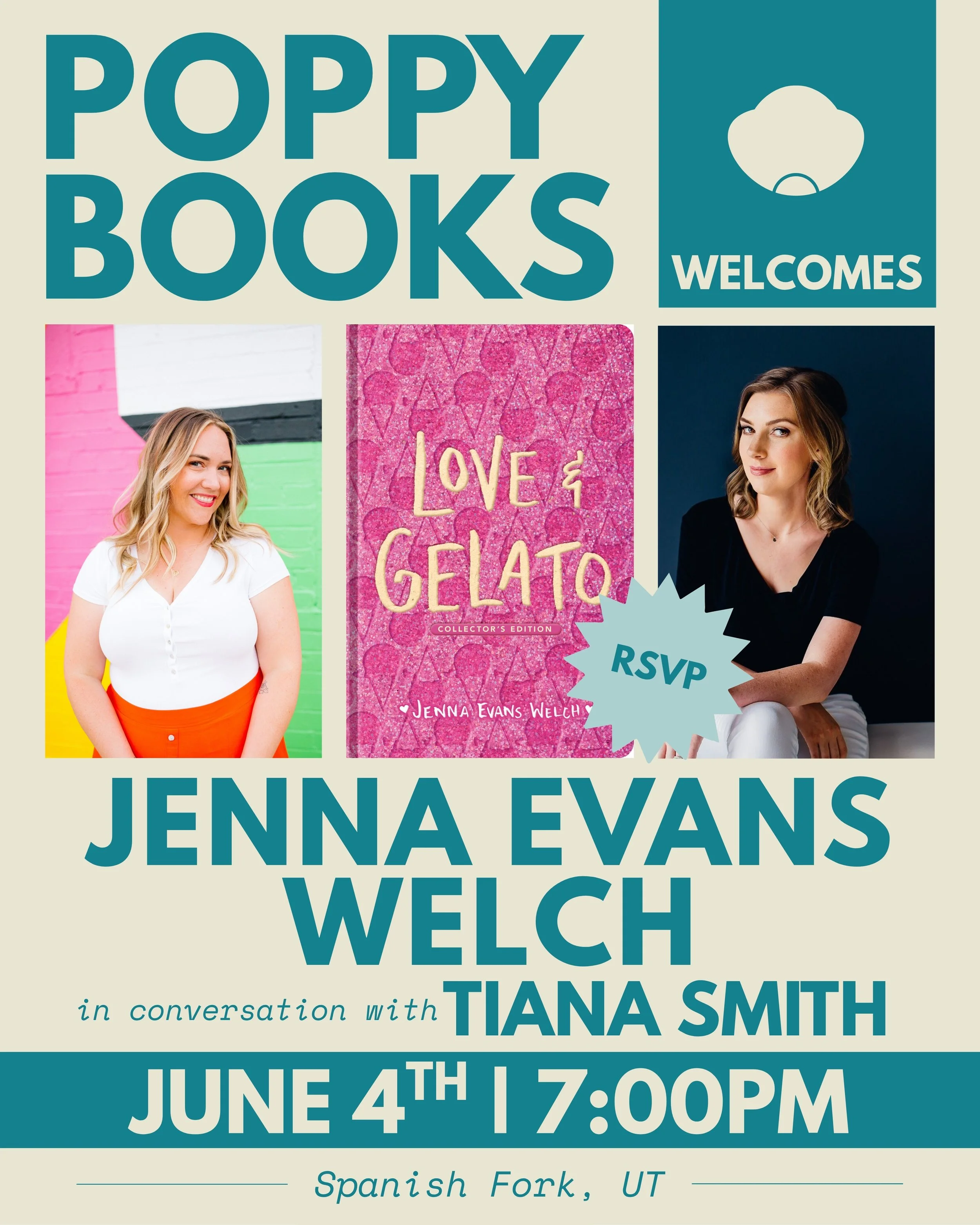 Author Event: Jenna Evans Welch