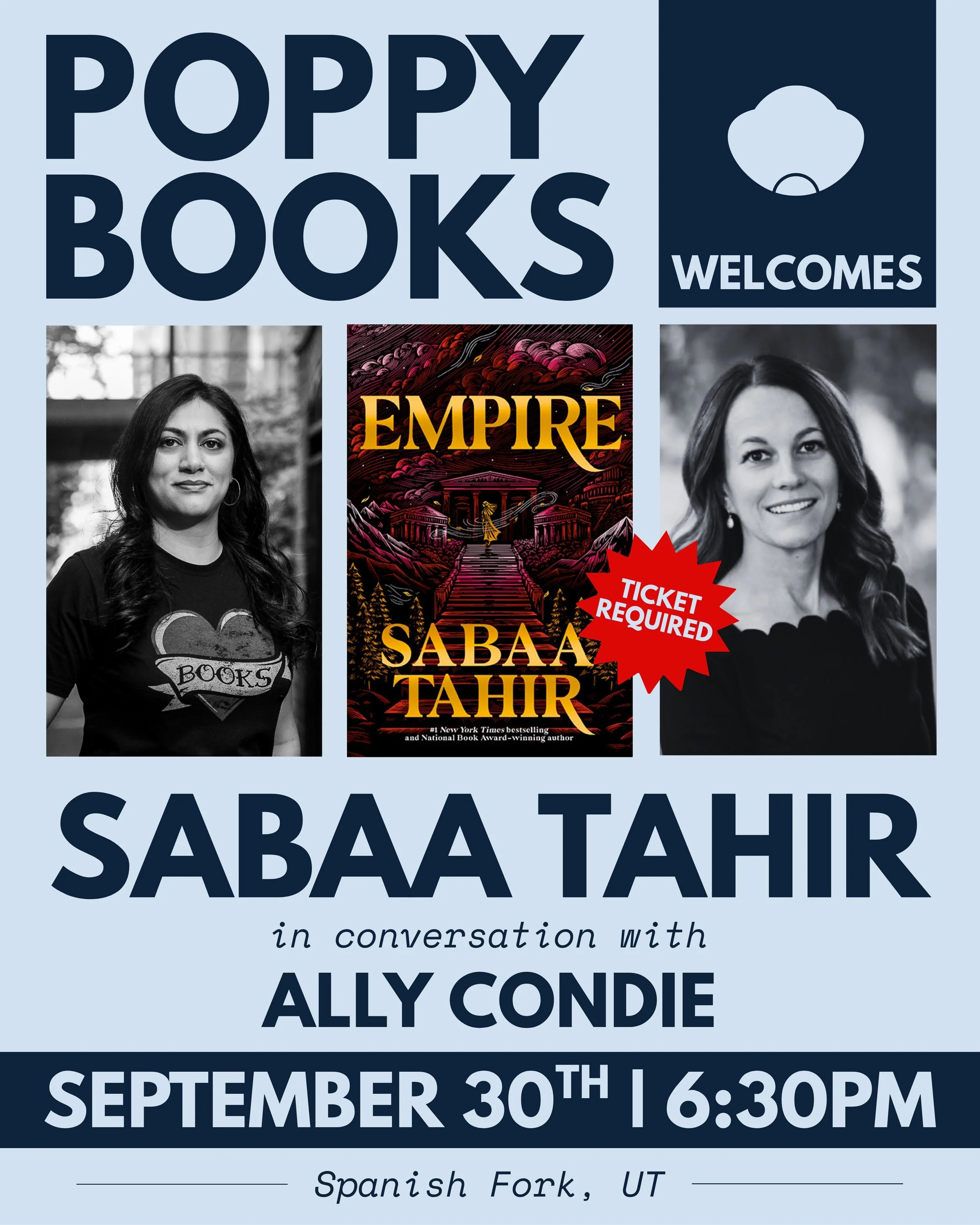 Author Event: SABAA TAHIR