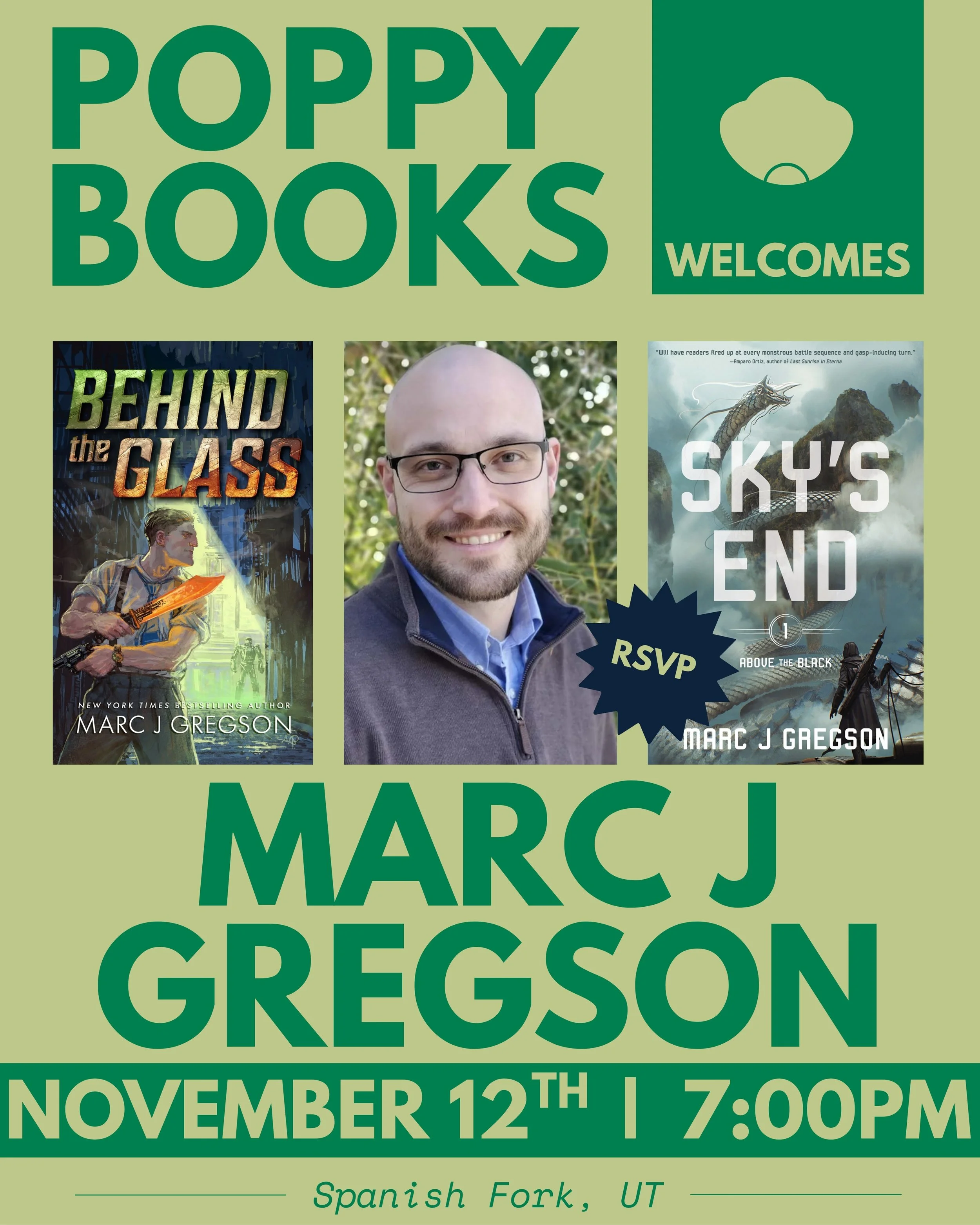 Author Event: Marc Gregson