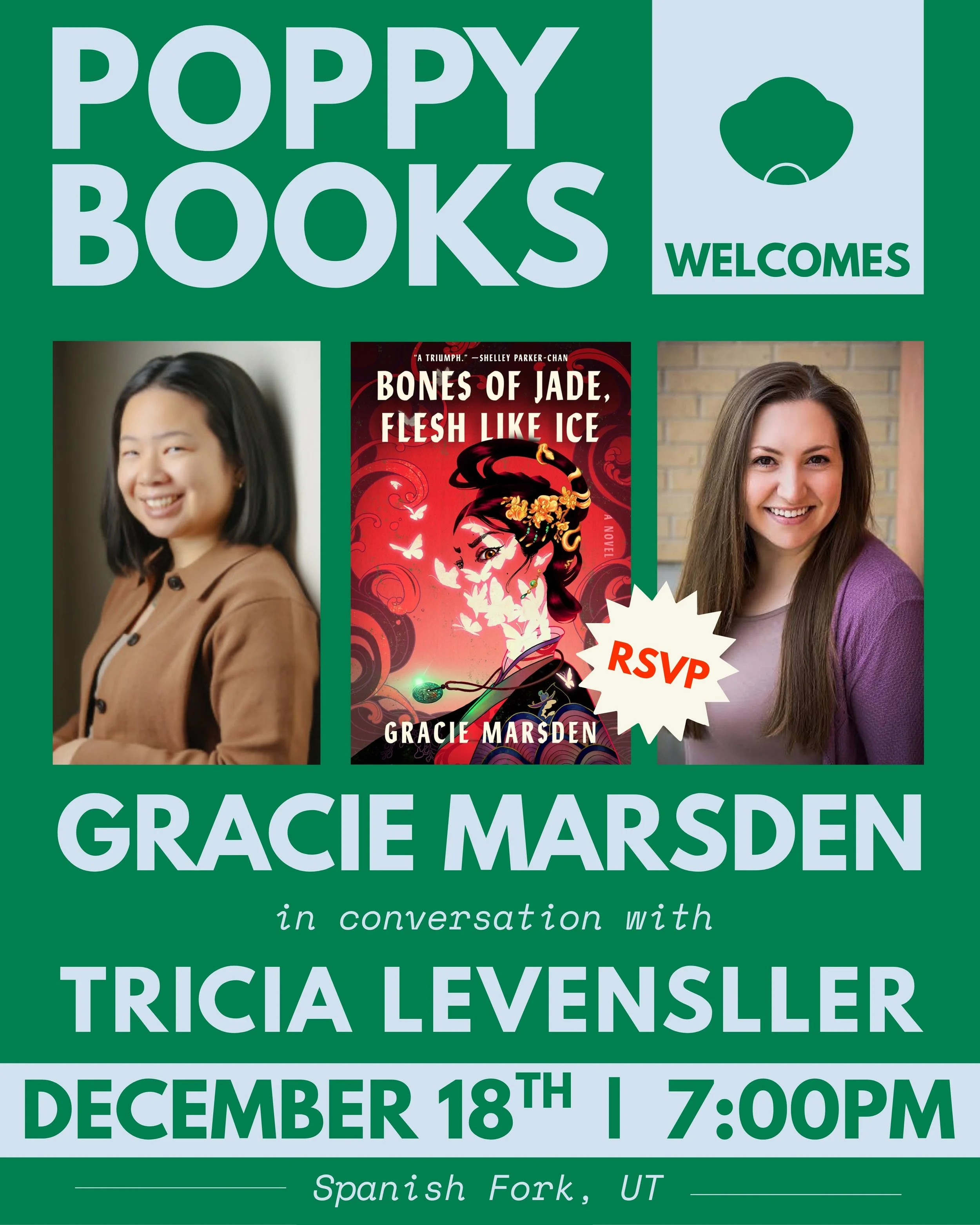 Author Event: Gracie Marsden