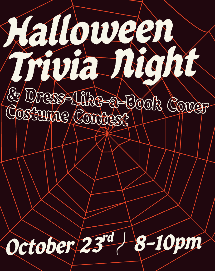 Poppy Books Halloween Trivia Night & Costume Contest
