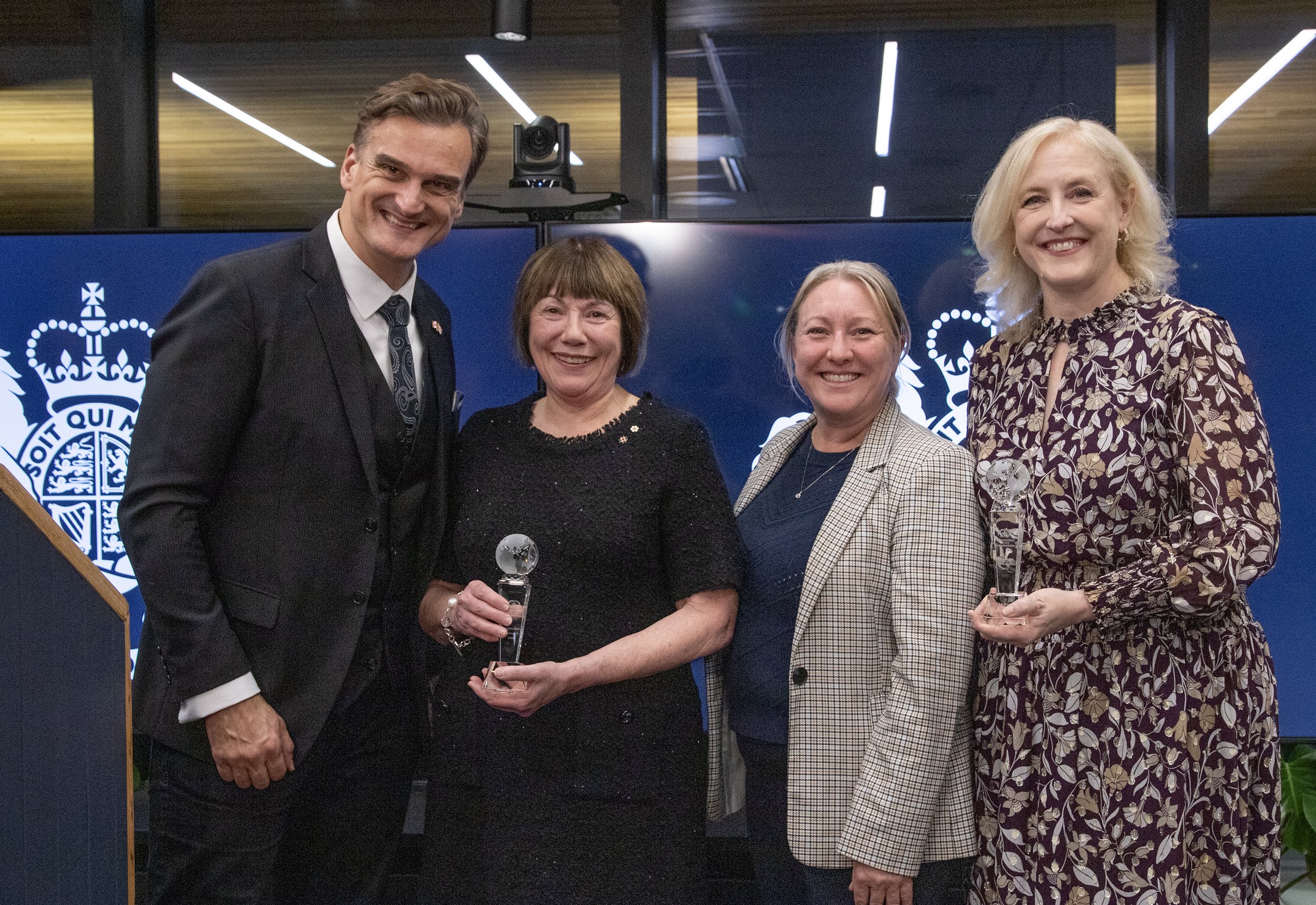 Coalition co-chairs honoured with 2025 Dedication to Democracy Award