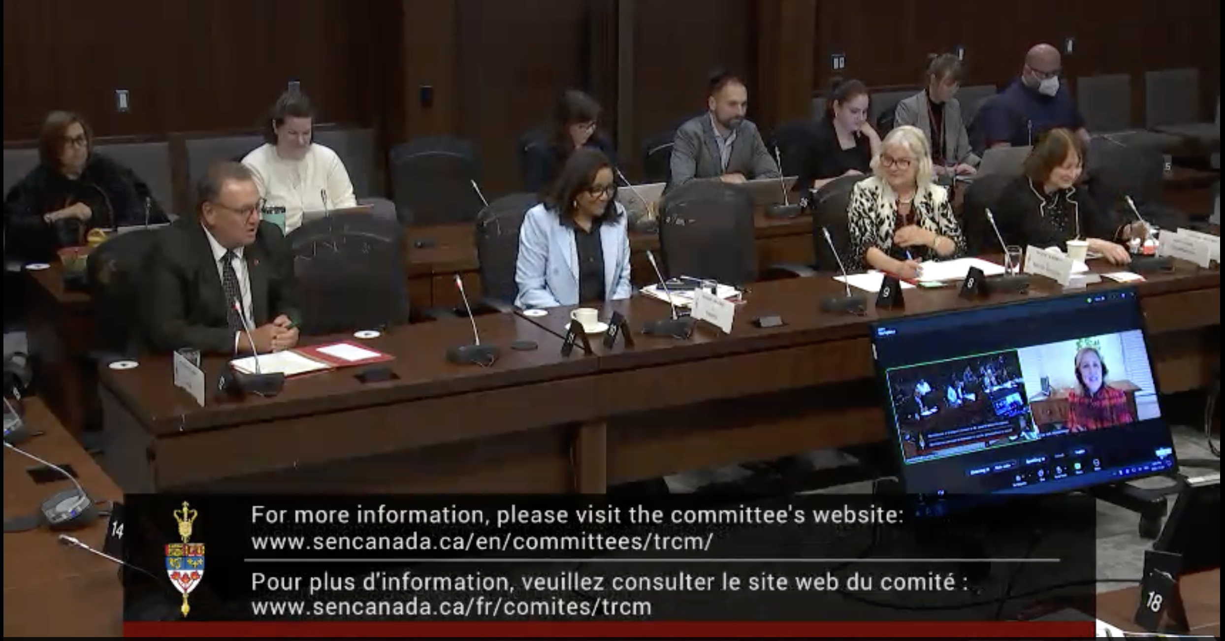 Senators urged to treat transportation as strategic national asset by Coalition co-chair Raitt