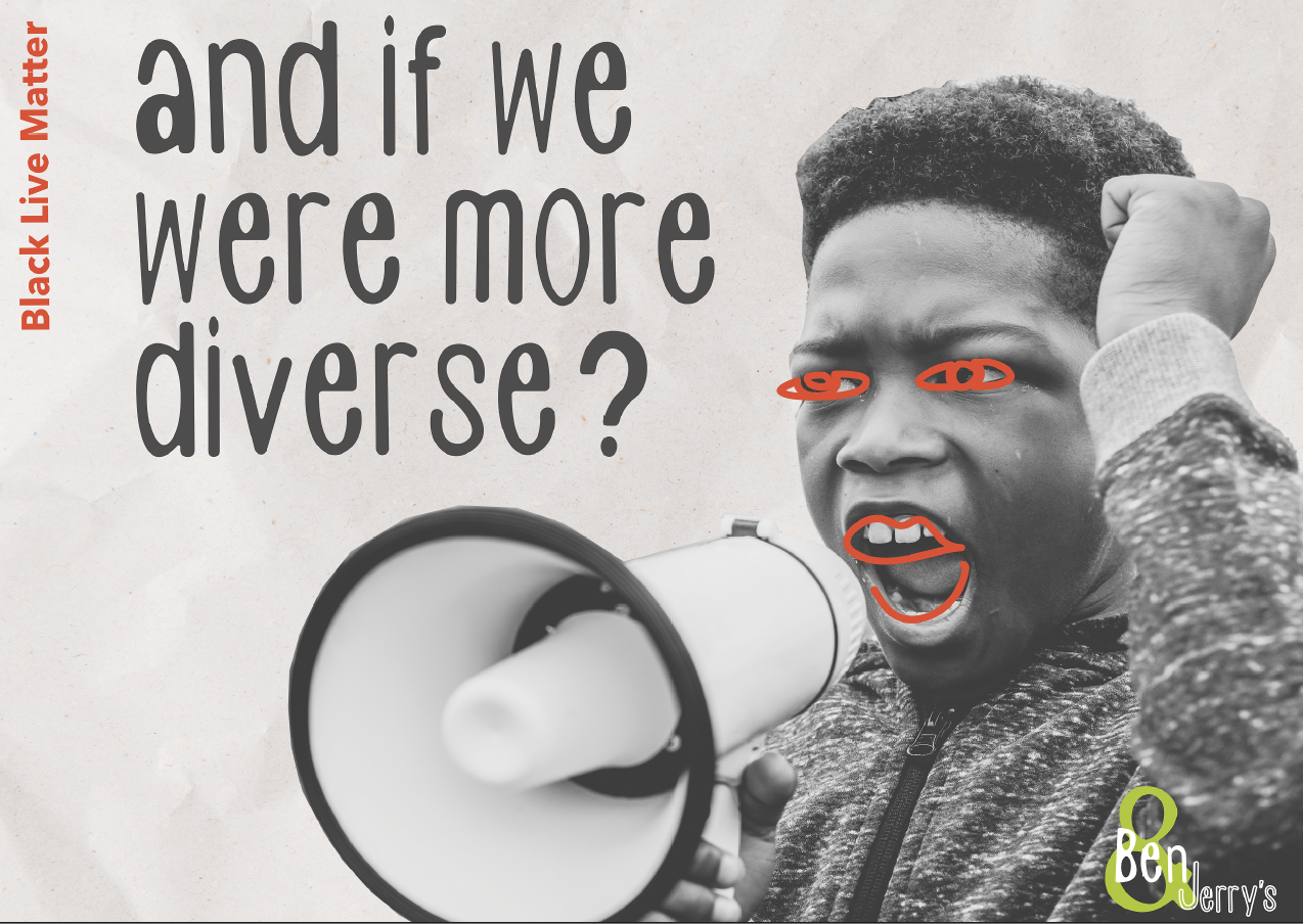 Campagne pour Ben&Jerry's