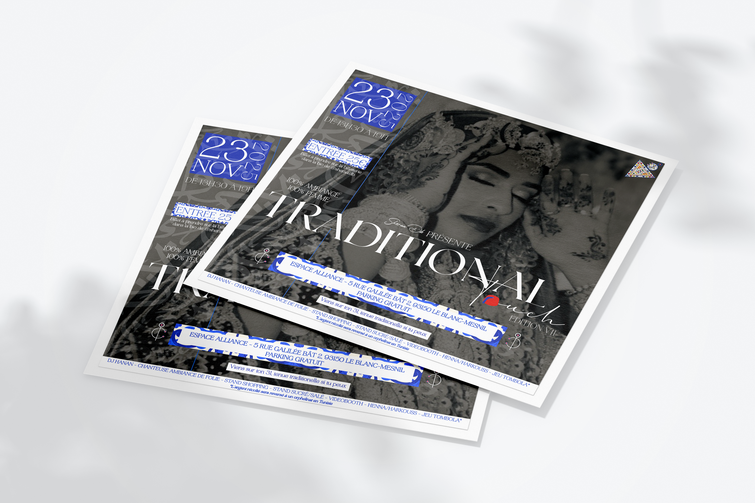 Réalisation du flyer de la 7ème édition de la Traditional Touch