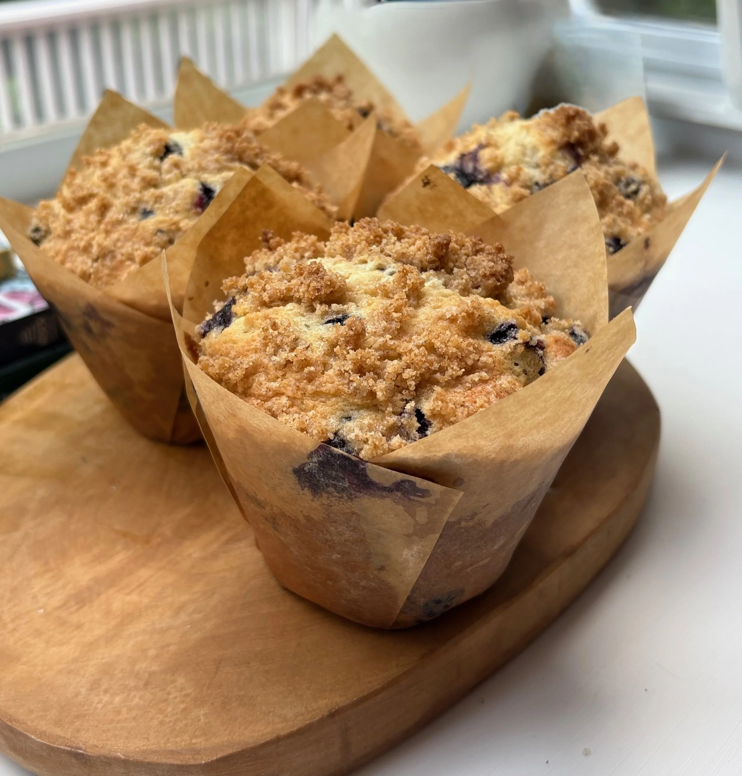 Jumbo Blueberry Muffins (4 pack)