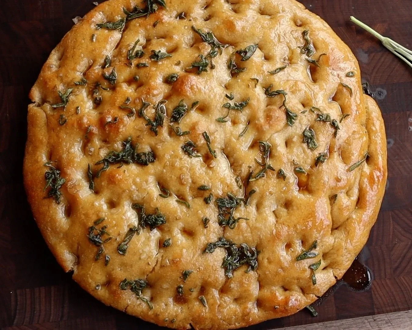 Rosemary & Sea Salt Focaccia Bread