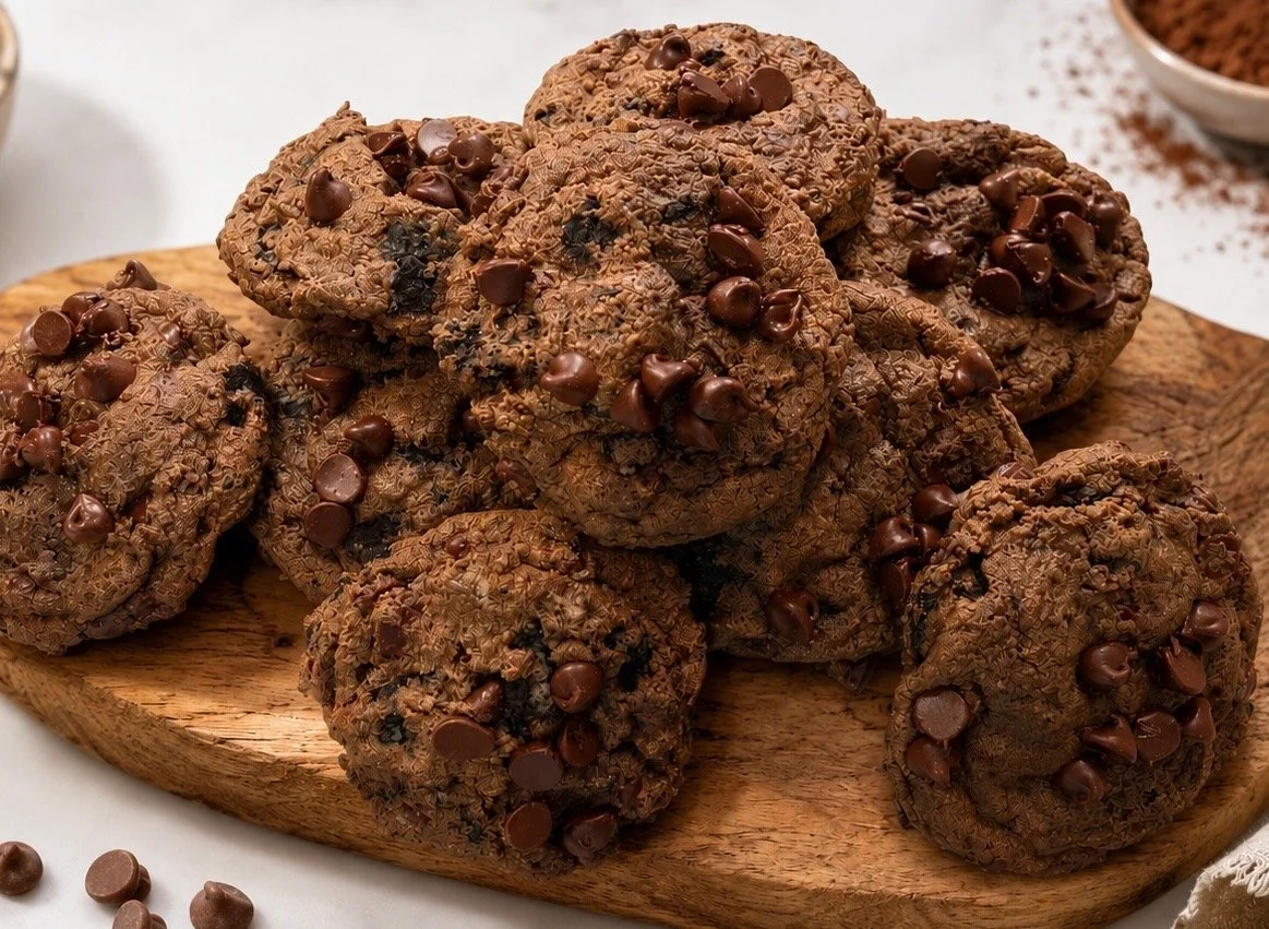 Triple Chocolate Oversized Cookies (5 pack)