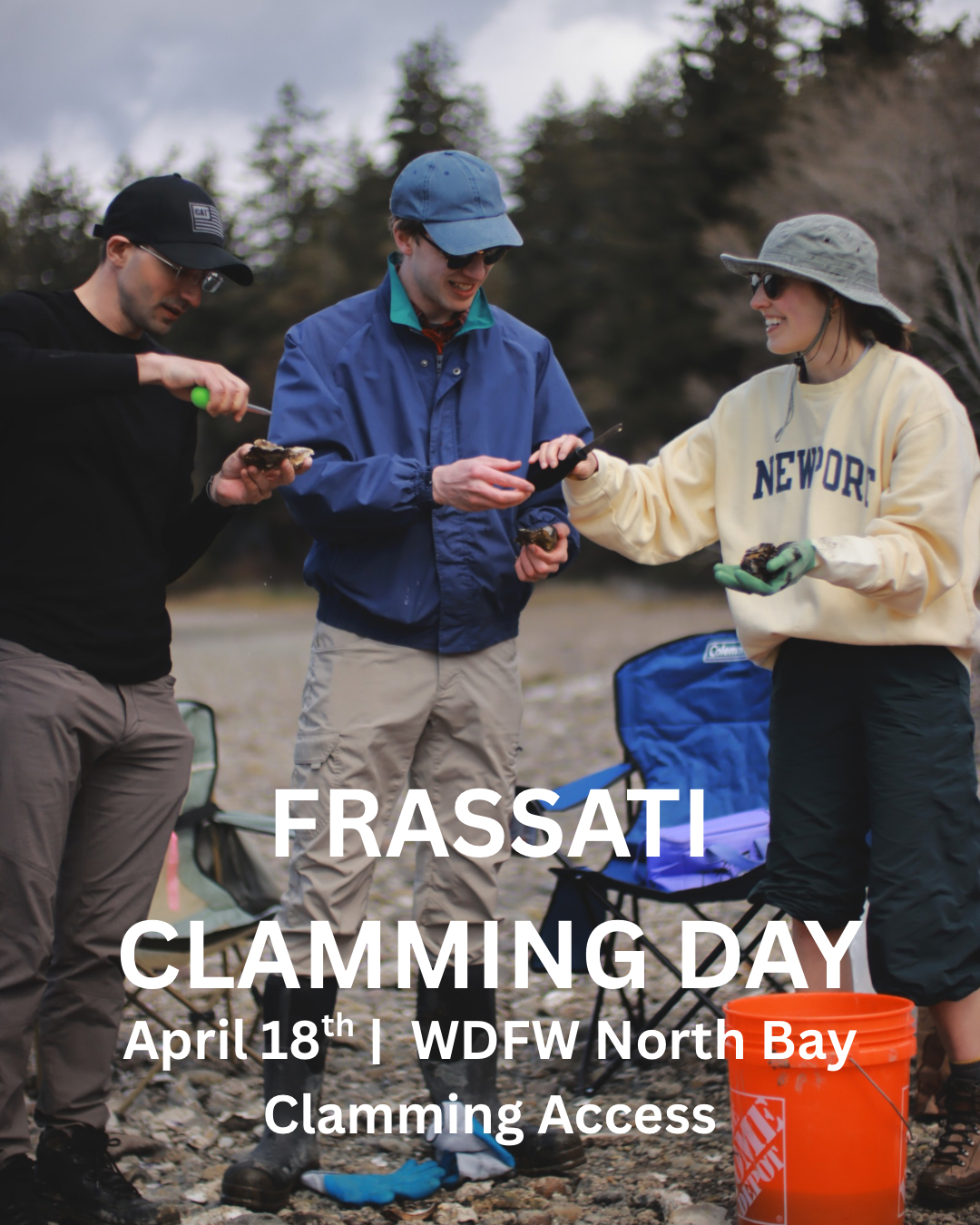 Clamming with Frassati