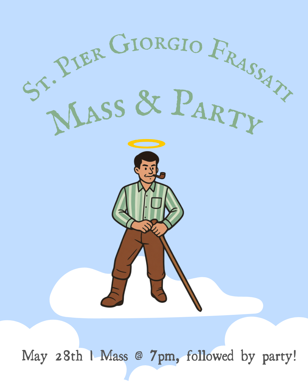 St. Frassati Mass and Party