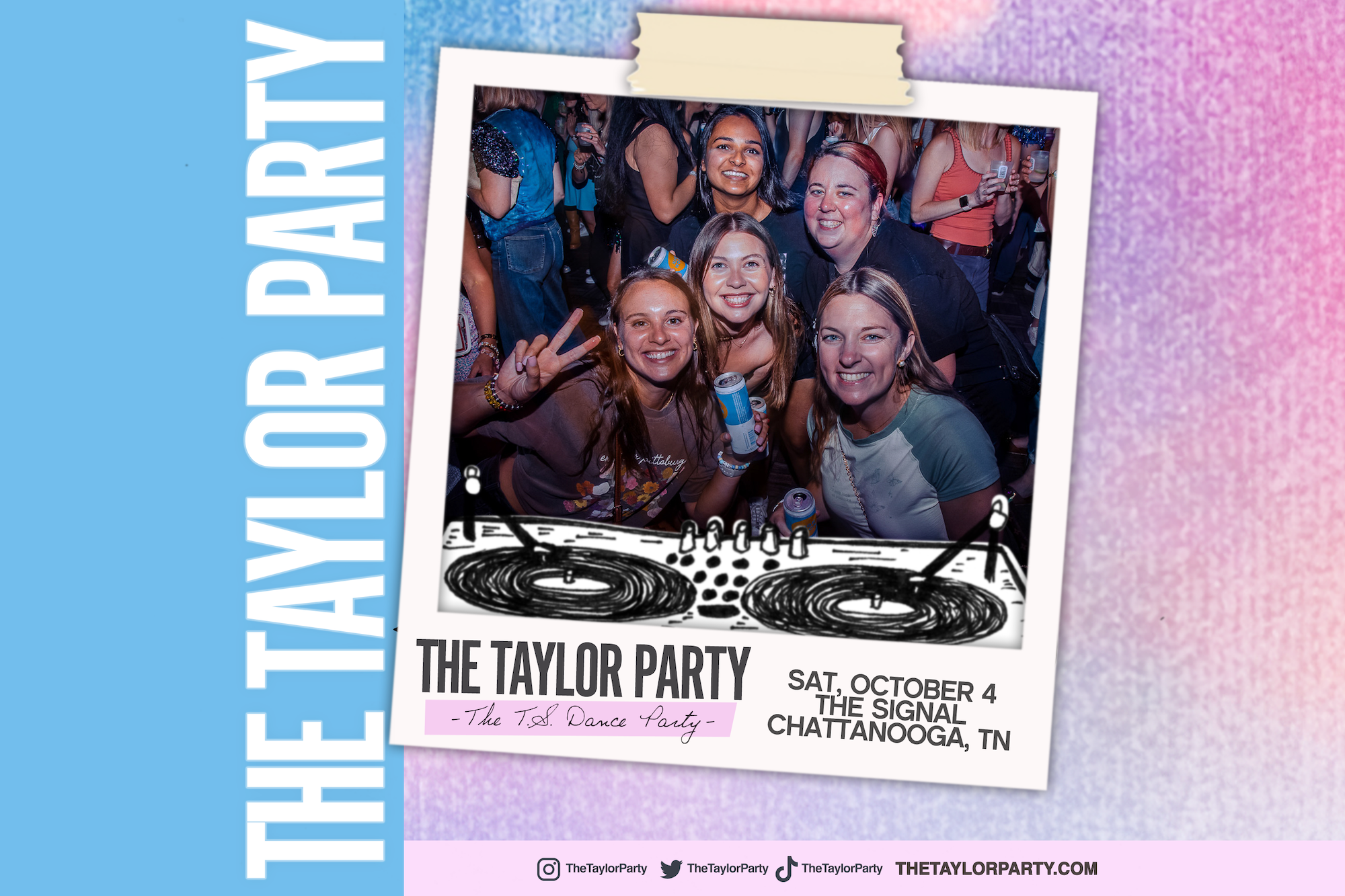 THE TAYLOR PARTY: TAYLOR SWIFT NIGHT - 18+
