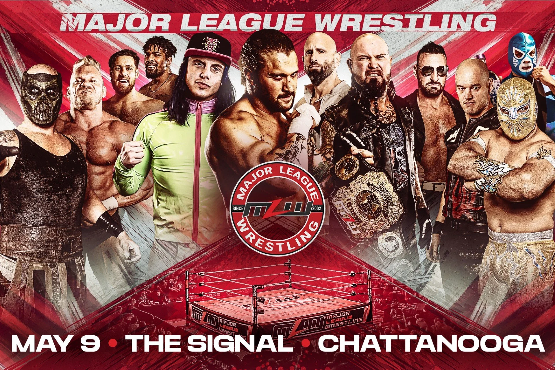 Mlw Major League Wrestling TV Taping fueled by Don Gato Tequila — The Signal