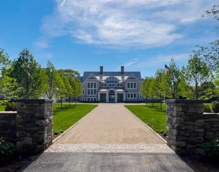 Final product on a beautiful sunny day! Great working with #maleklandscaping to bring this wonderful property new life! Exquisite house design by @ncparchitecture and construction by @n_cyr22 @elysianbuild