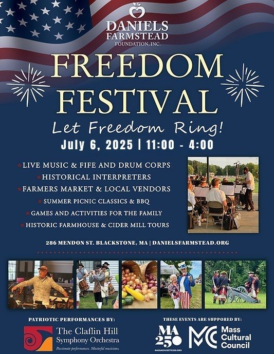 Second Annual Freedom Festival at Daniels Farmstead
