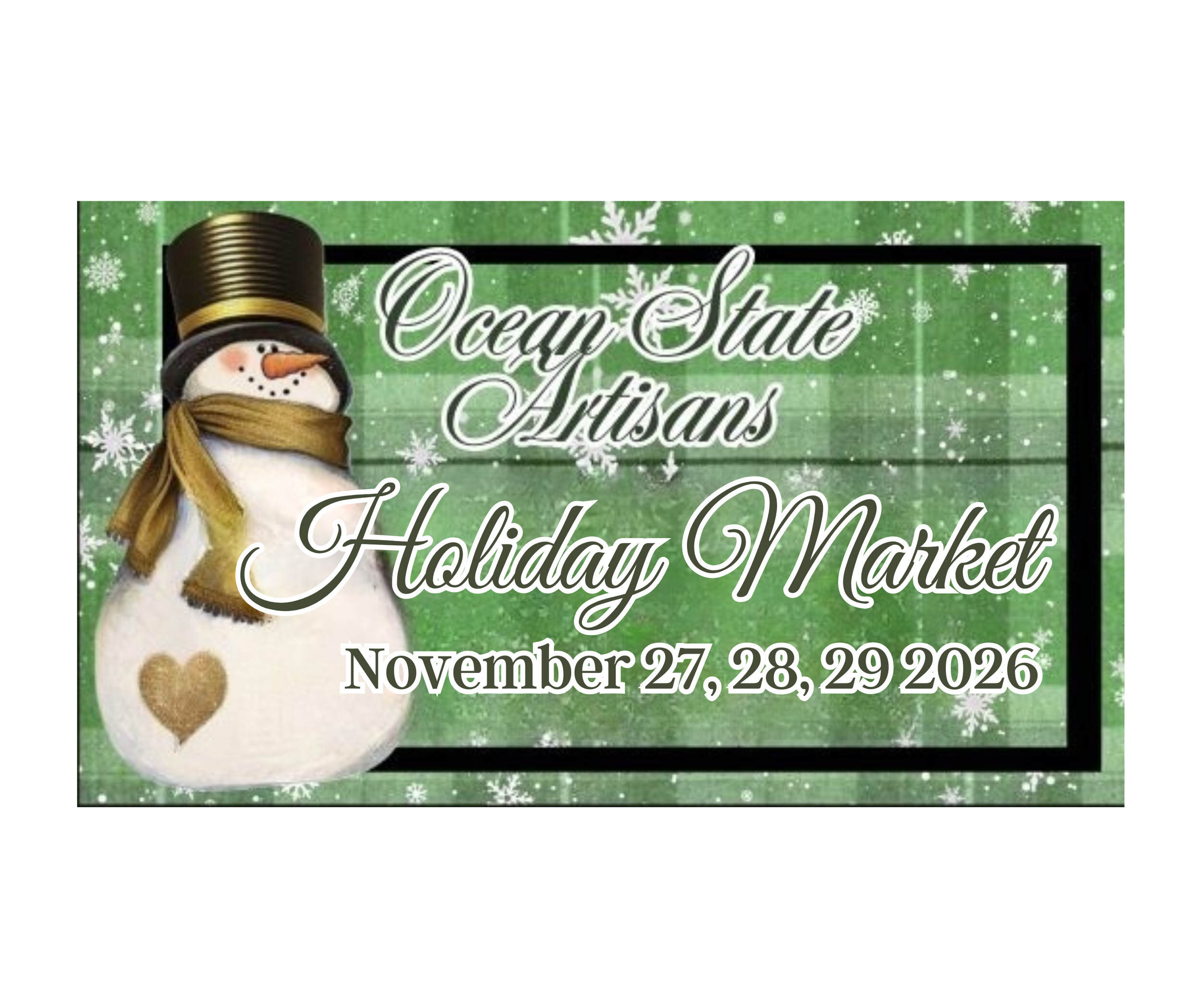 35th Annual Ocean State Artisans Holiday Market and Food Drive
