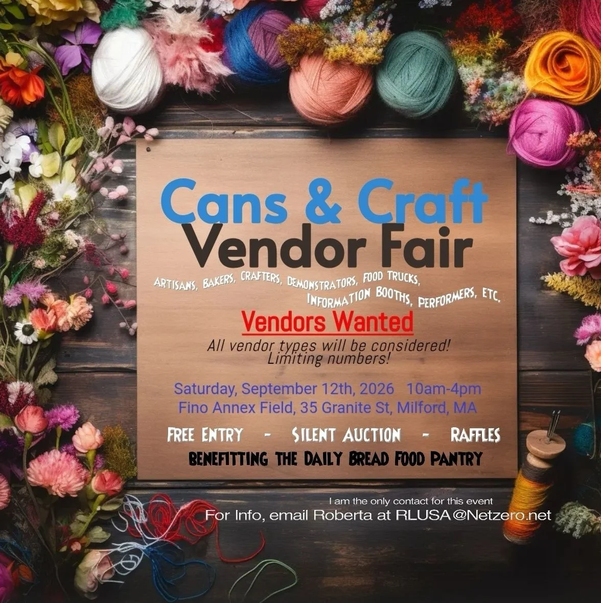Cans & Craft Vendor Fair