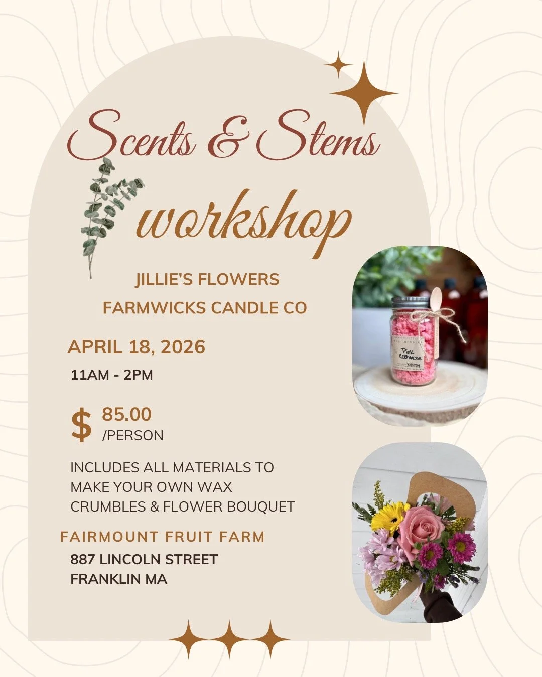 Scents + Stems Workshop - Franklin
