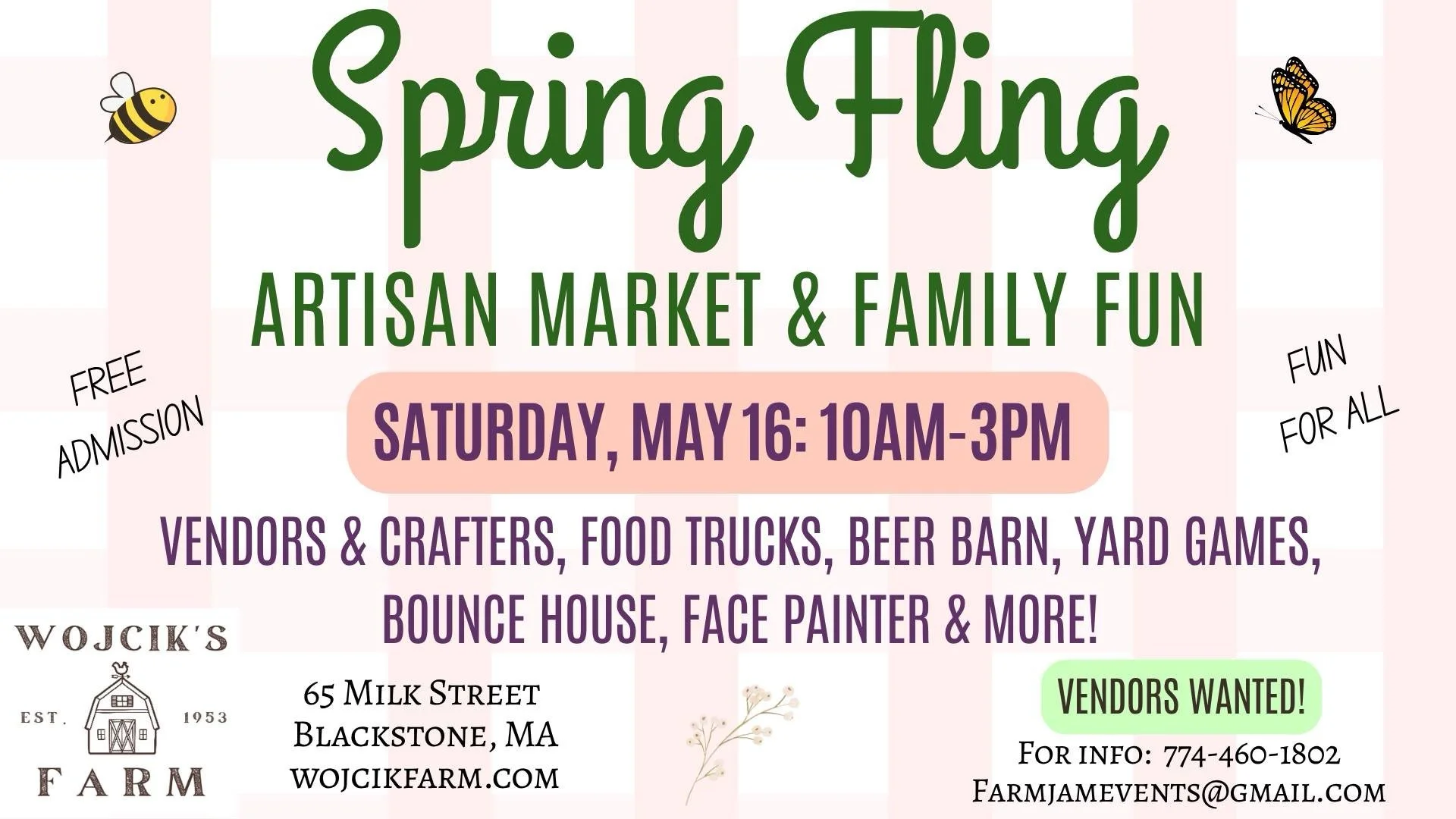 Spring Fling at Wojciks Farm