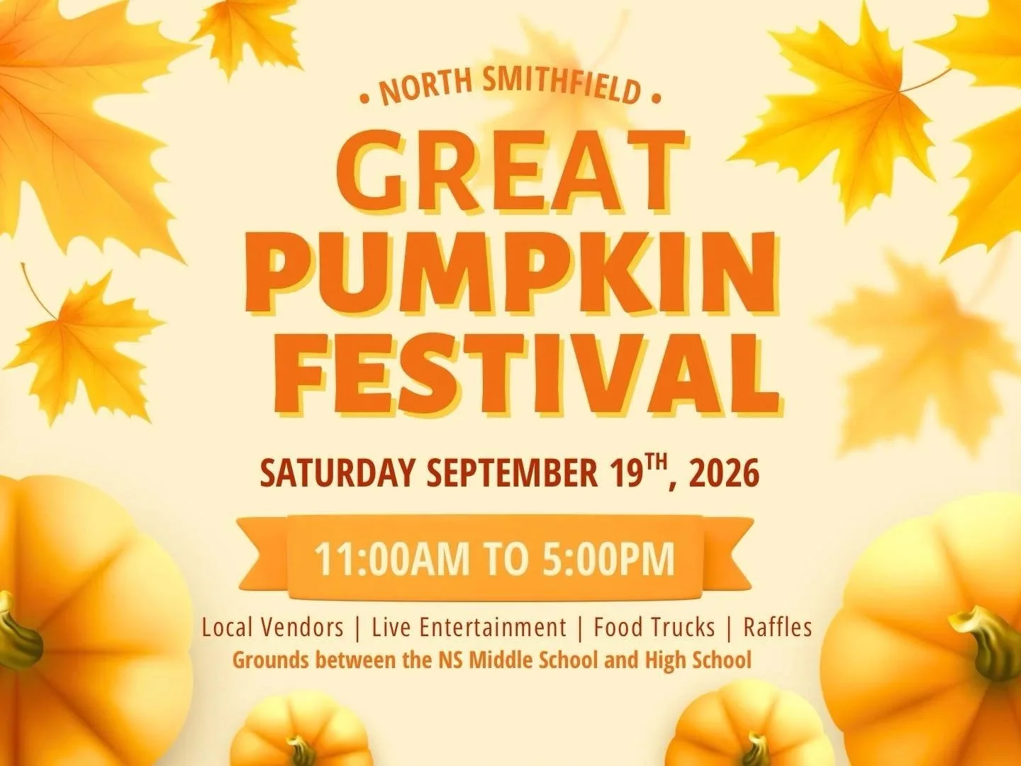 The 19th Annual North Smithfield Pumpkin Festival