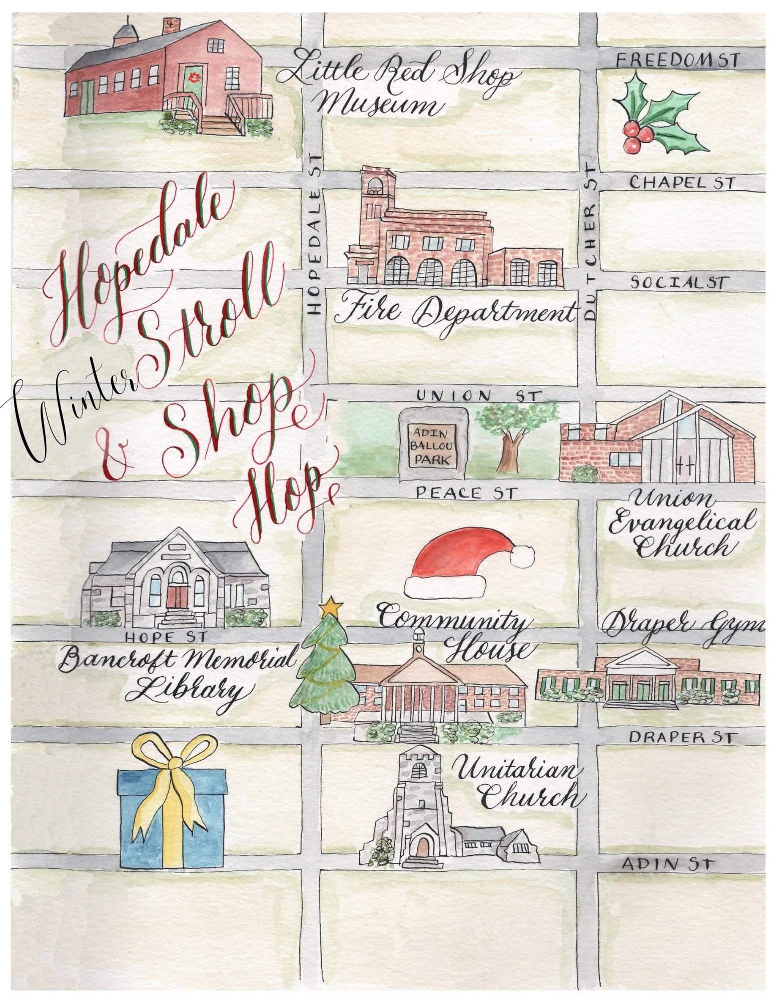 Hopedale Winter Stroll &amp; Shop Hop