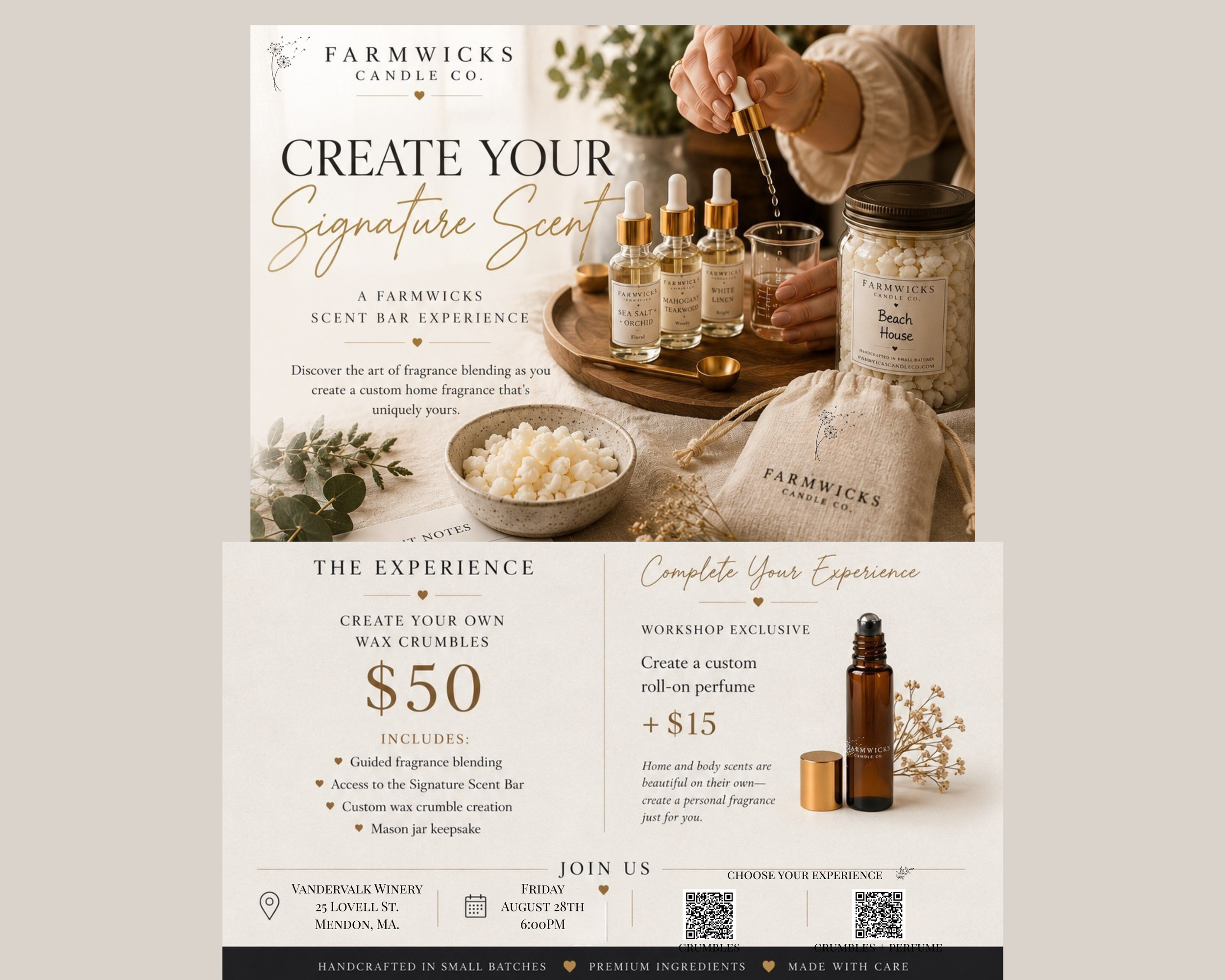 A Farmwicks Scent Bar Experience at Vandervalk Farm &amp; Winery