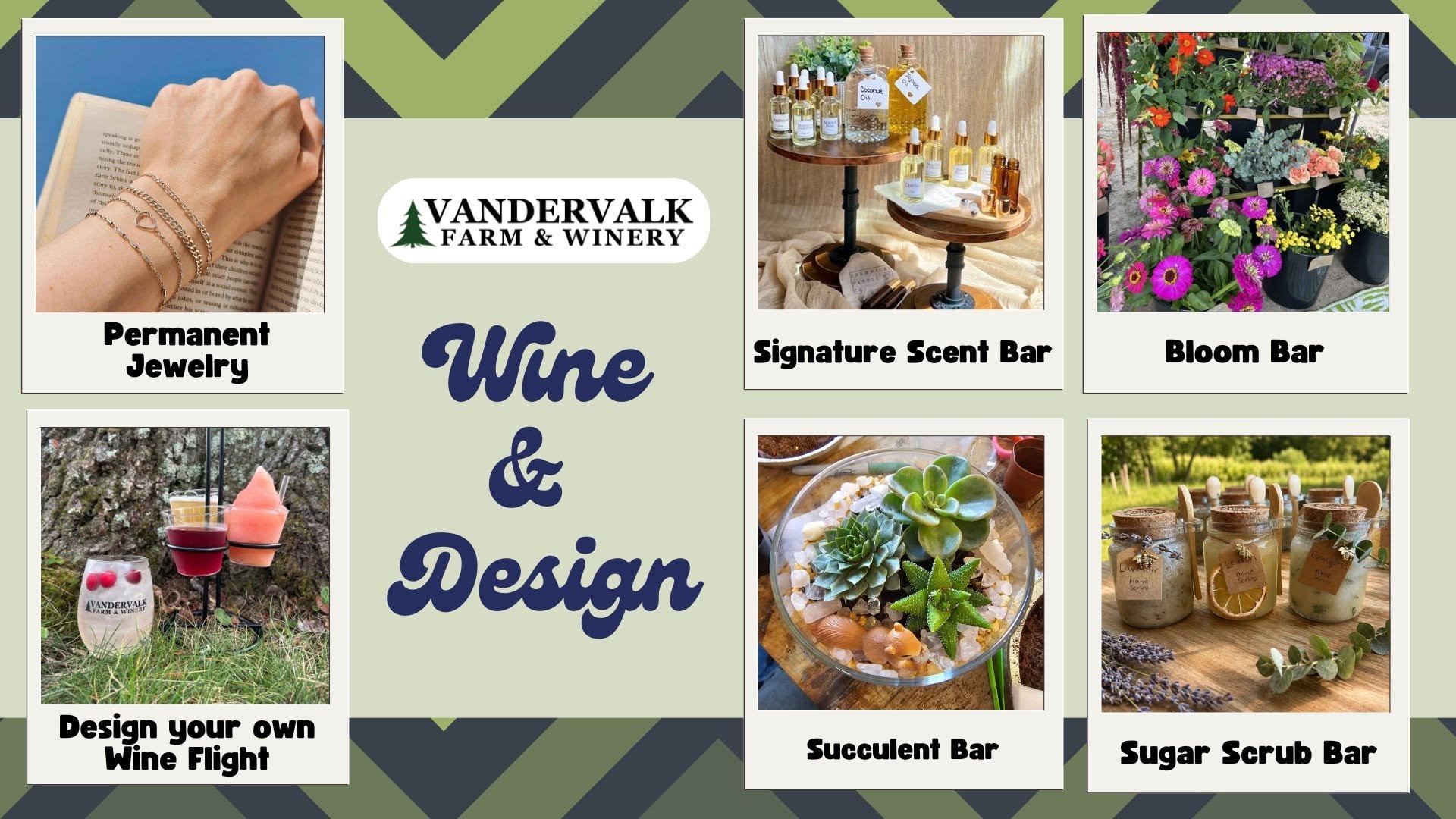 Wine & Design at Vandervalk Winery