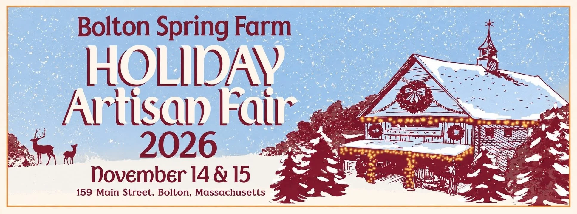 Holiday Artisan Fair at Bolton Spring Farm