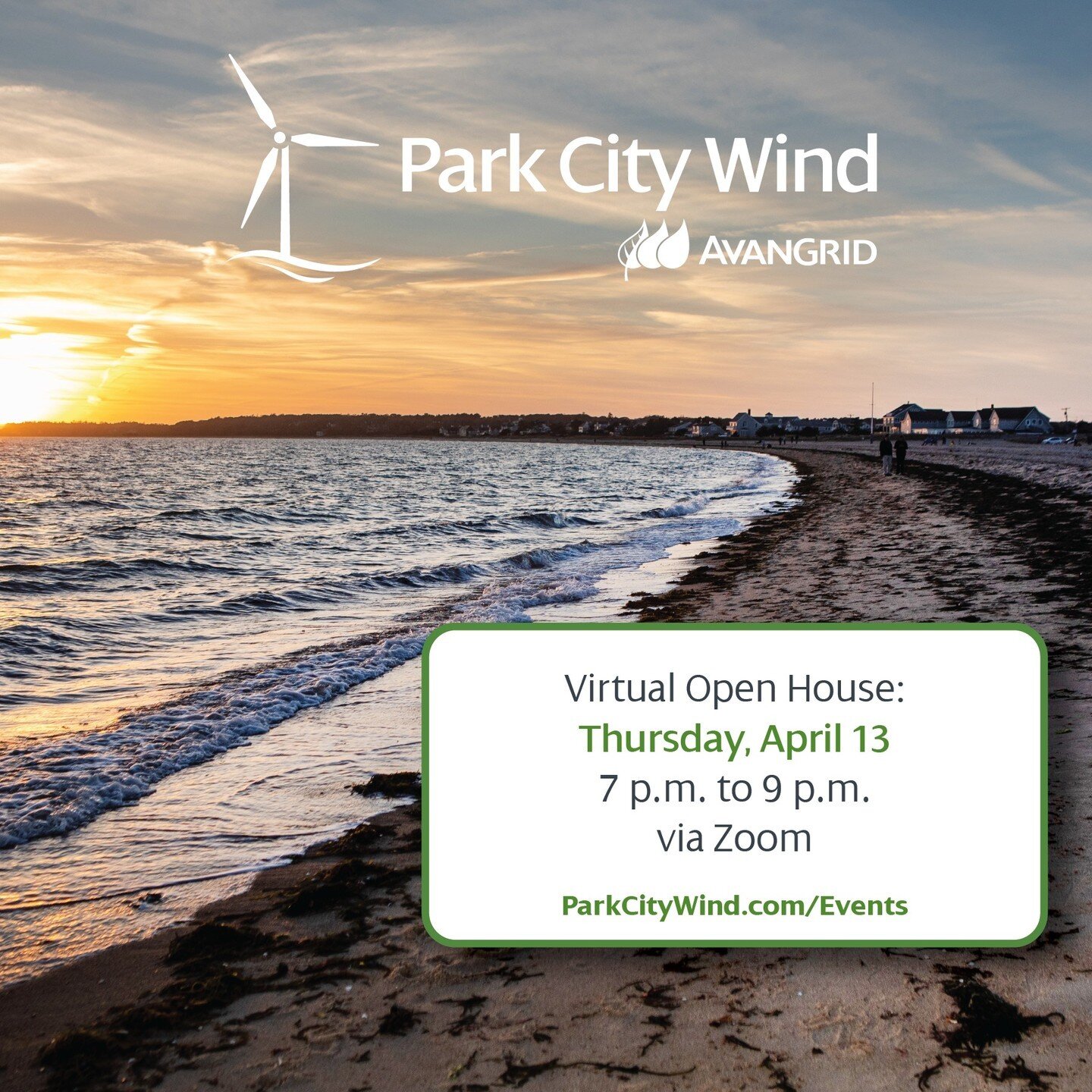 #Reminder: We are hosting a virtual #OpenHouse tonight to provide an overview of AVANGRID&rsquo;s work in Barnstable and the Park City Wind project. Please join us tonight at 7pm via Zoom (link in bio).