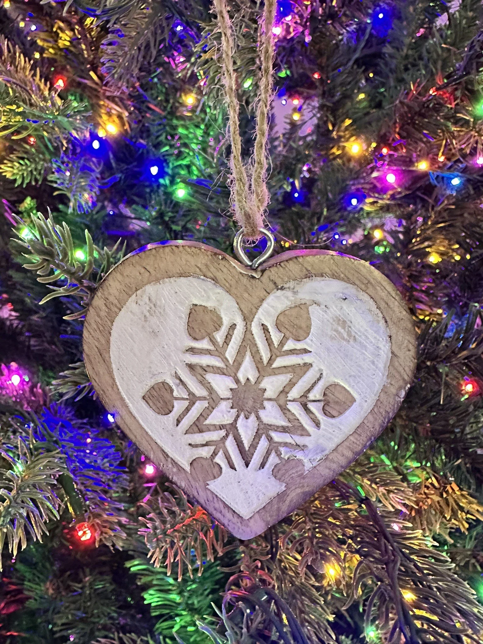 Wood Ornament-HEART