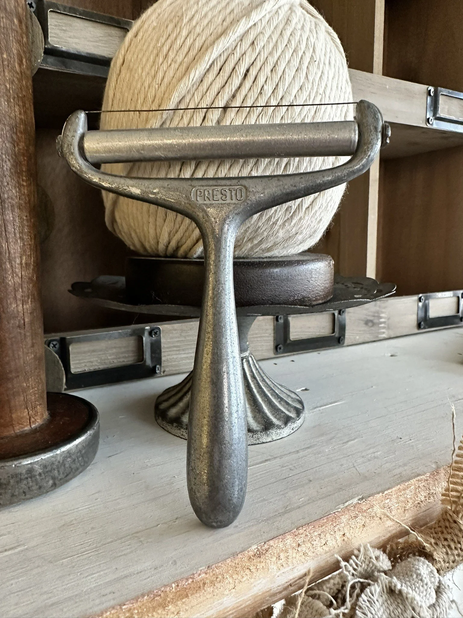 Vintage Hand Cheese Slicer